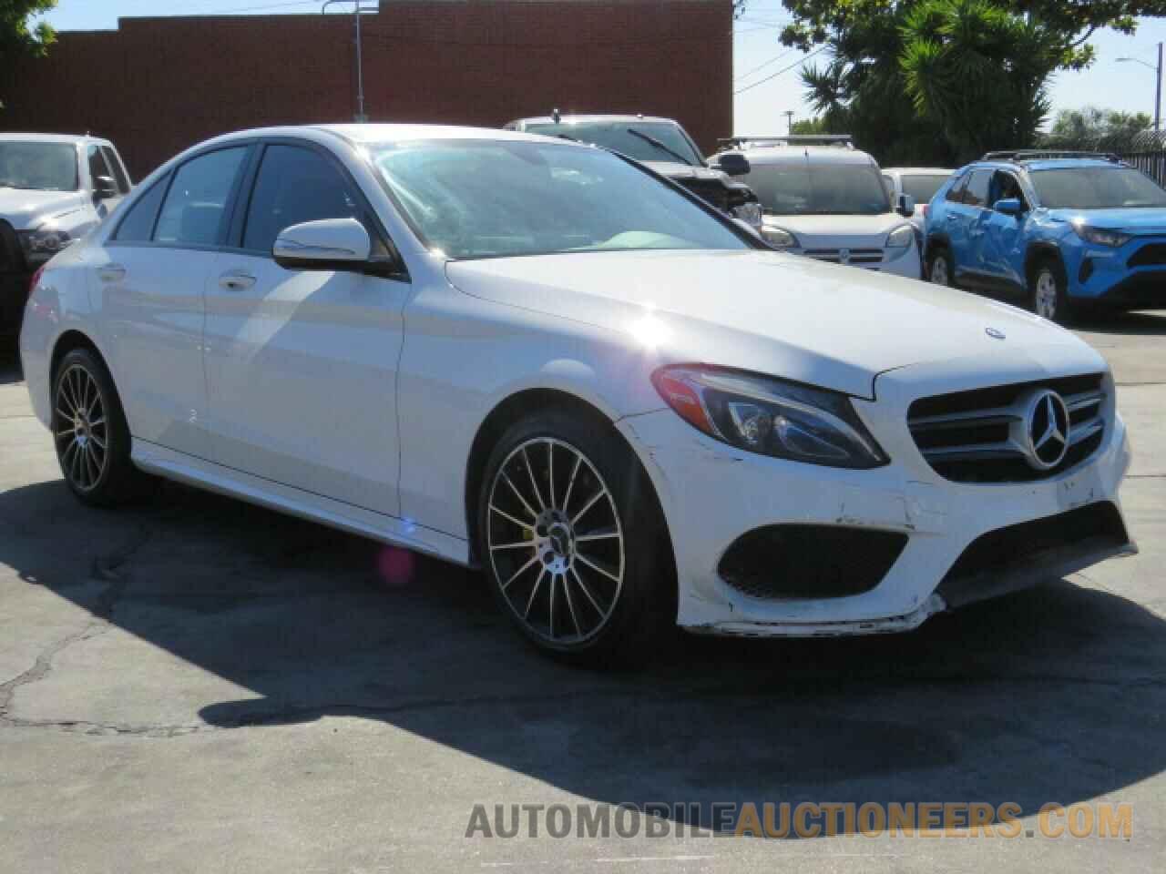 55SWF4KB9FU030931 MERCEDES-BENZ C-CLASS 2015