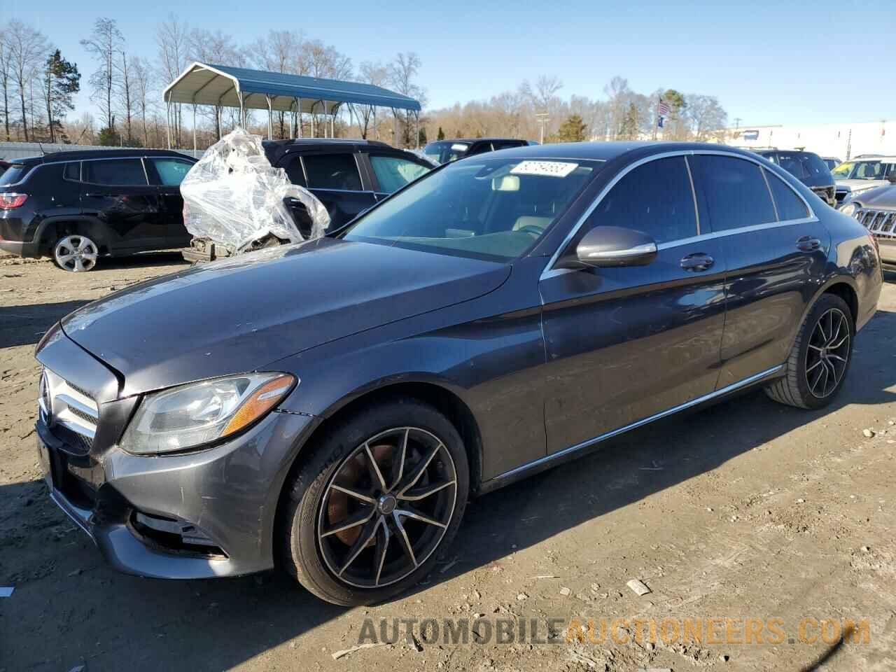 55SWF4KB9FU033098 MERCEDES-BENZ C-CLASS 2015