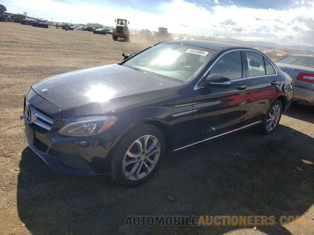 55SWF4KB9FU033988 MERCEDES-BENZ C-CLASS 2015