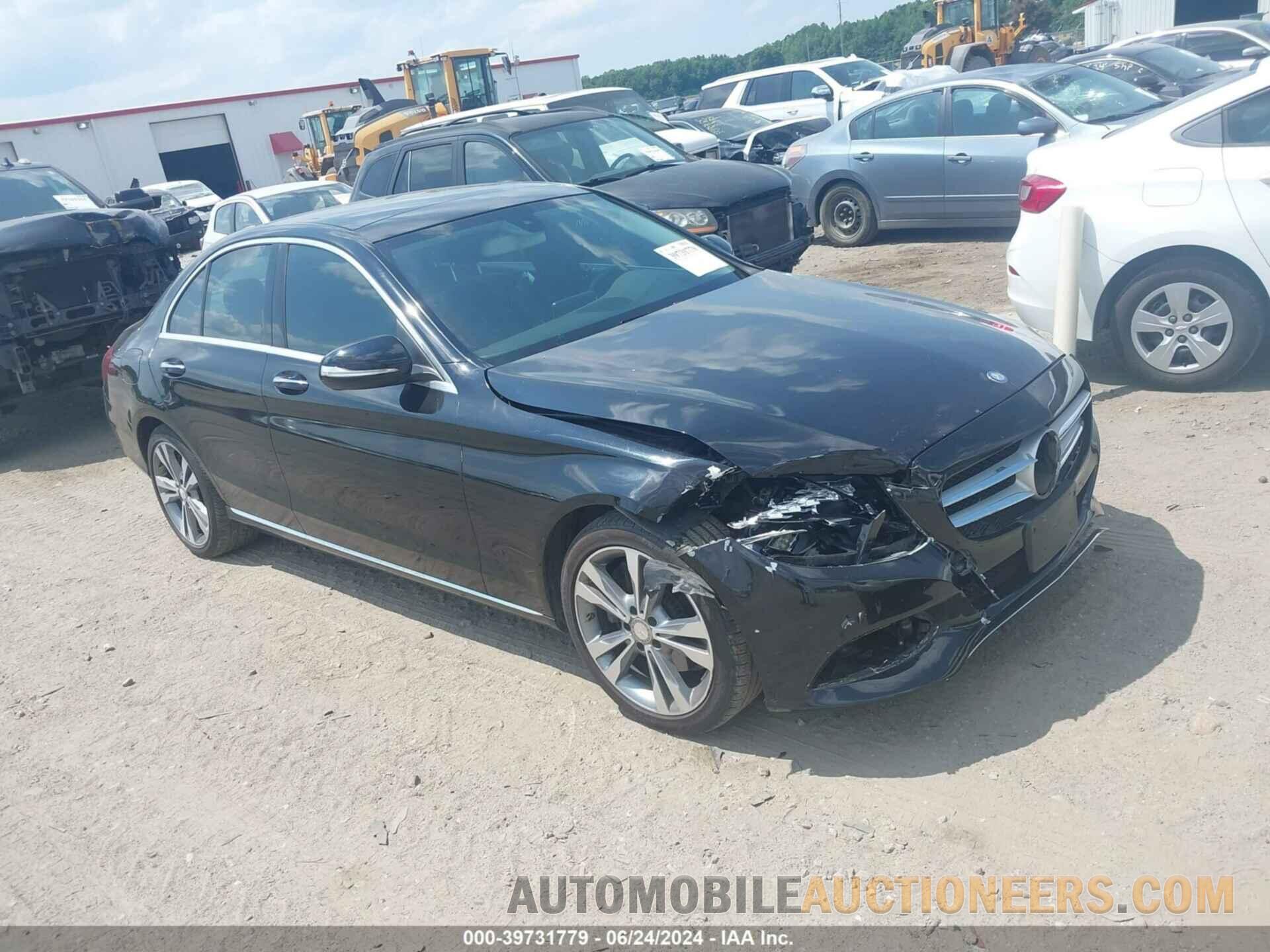 55SWF4KB9FU036096 MERCEDES-BENZ C 300 2015