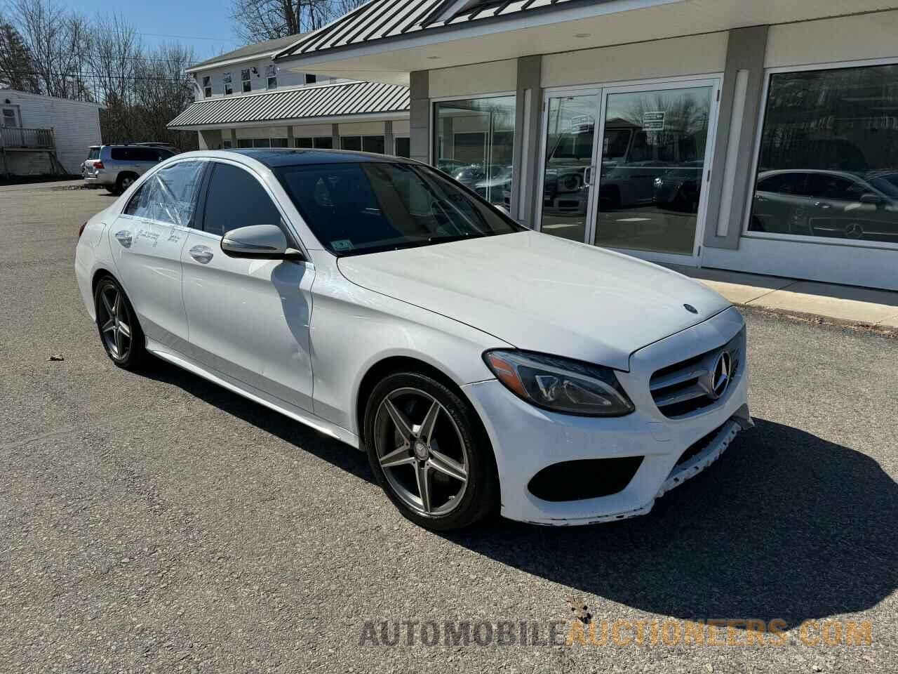 55SWF4KB9FU037331 MERCEDES-BENZ C-CLASS 2015