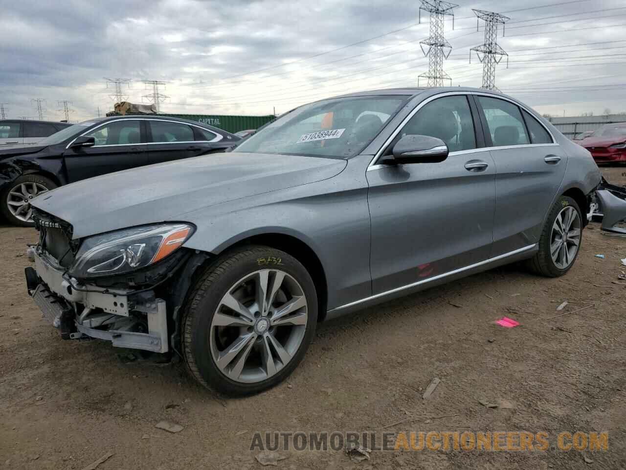 55SWF4KB9FU037460 MERCEDES-BENZ C-CLASS 2015