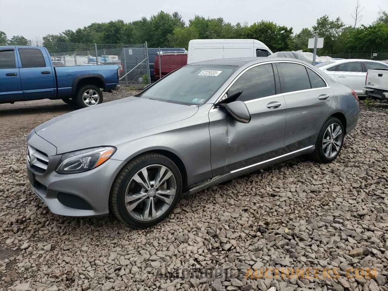 55SWF4KB9FU037572 MERCEDES-BENZ C-CLASS 2015