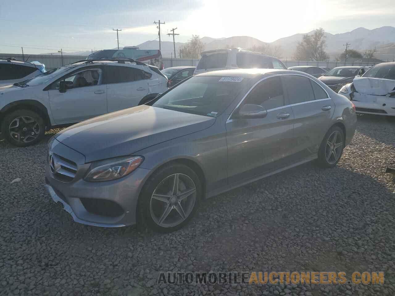 55SWF4KB9FU037944 MERCEDES-BENZ C-CLASS 2015