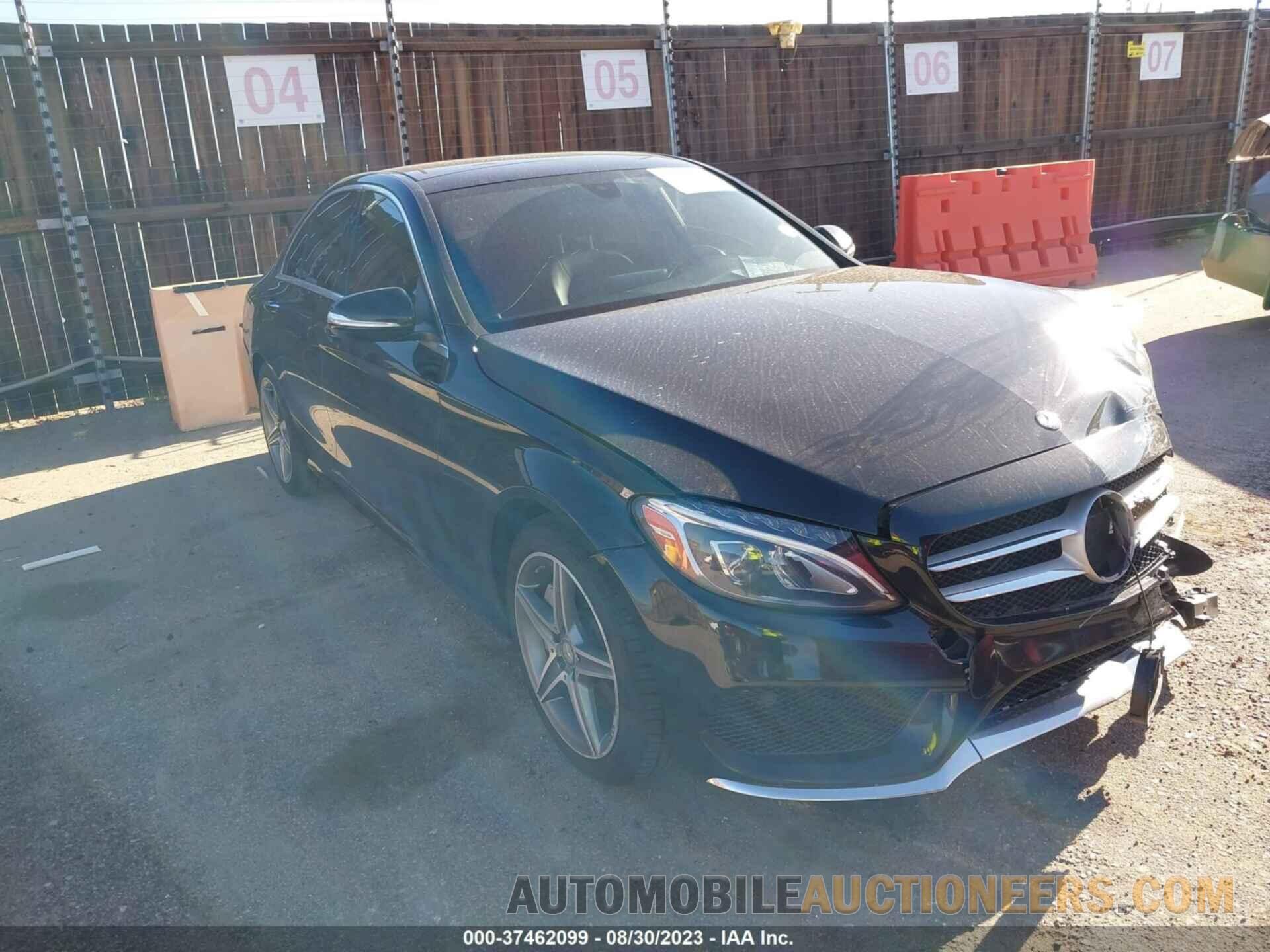 55SWF4KB9FU038544 MERCEDES-BENZ C-CLASS 2015