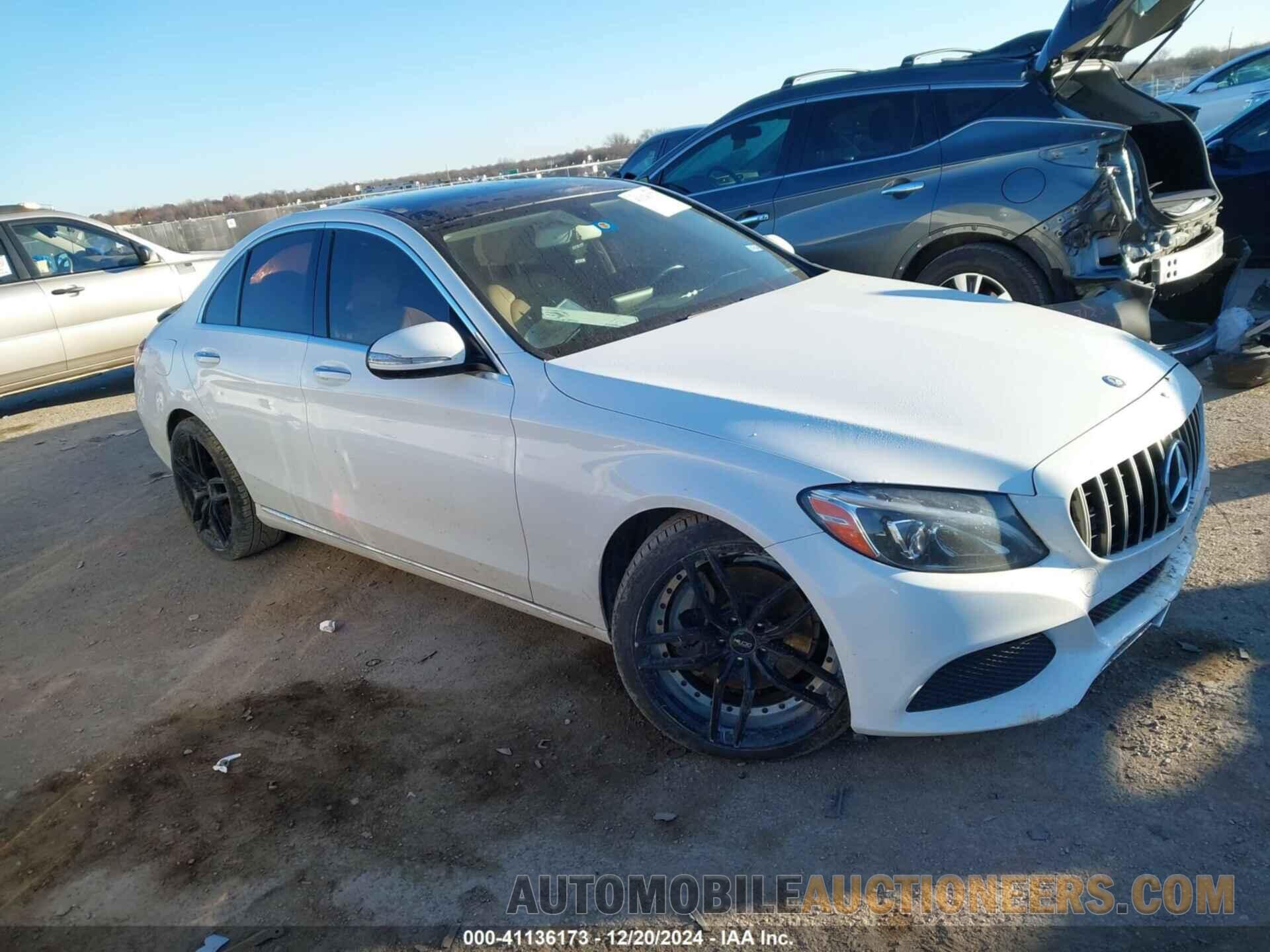 55SWF4KB9FU039015 MERCEDES-BENZ C 2015