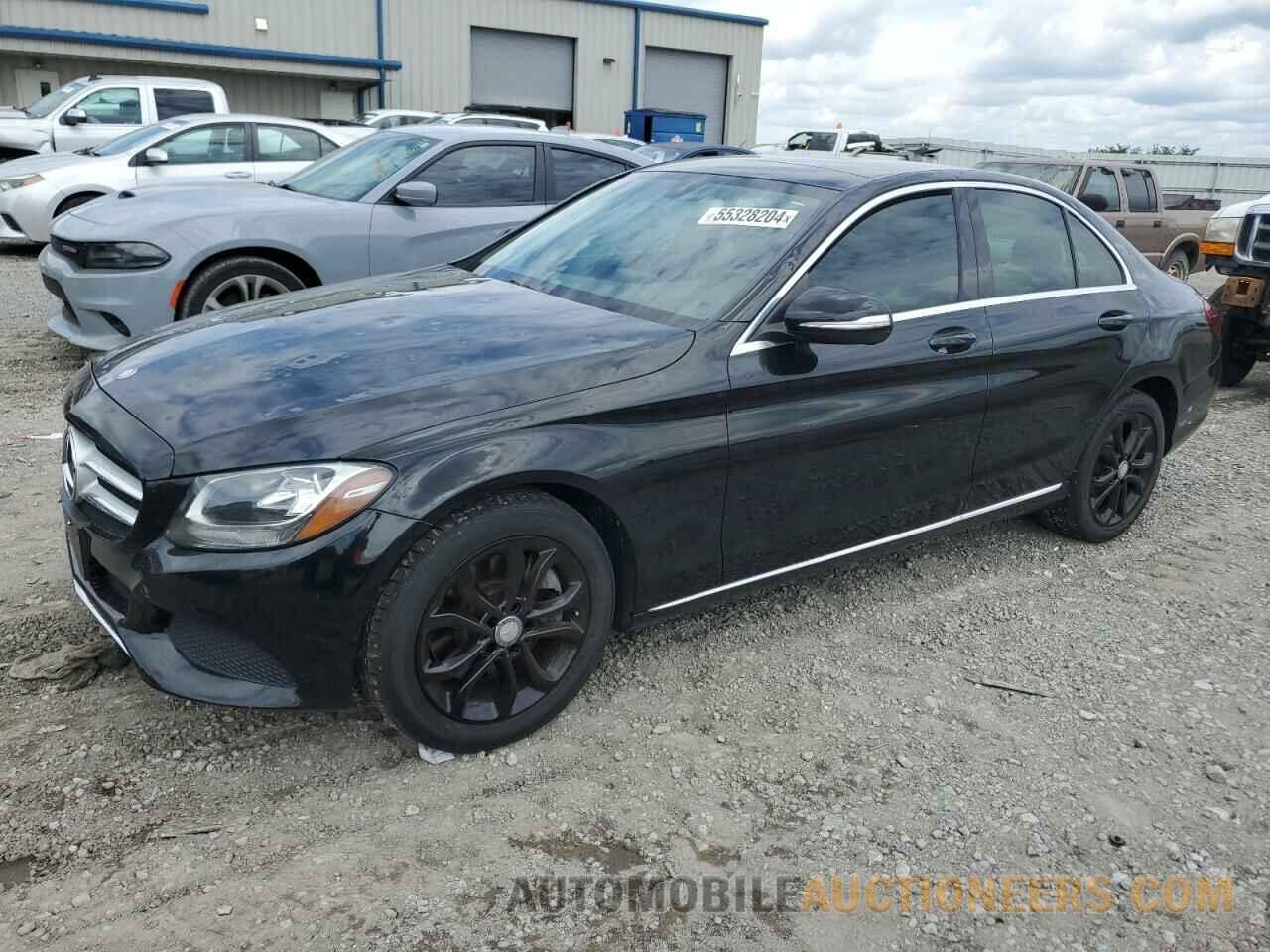 55SWF4KB9FU039130 MERCEDES-BENZ C-CLASS 2015