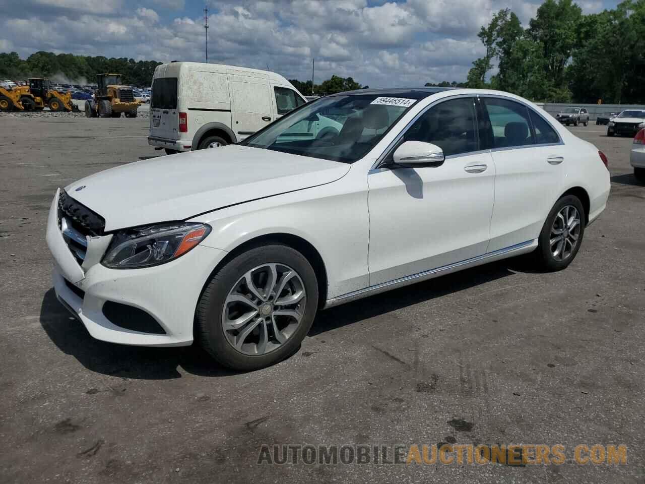 55SWF4KB9FU039466 MERCEDES-BENZ C-CLASS 2015