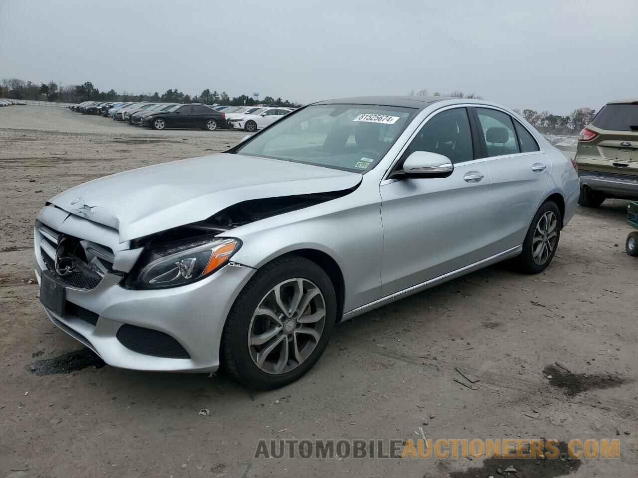 55SWF4KB9FU039614 MERCEDES-BENZ C-CLASS 2015