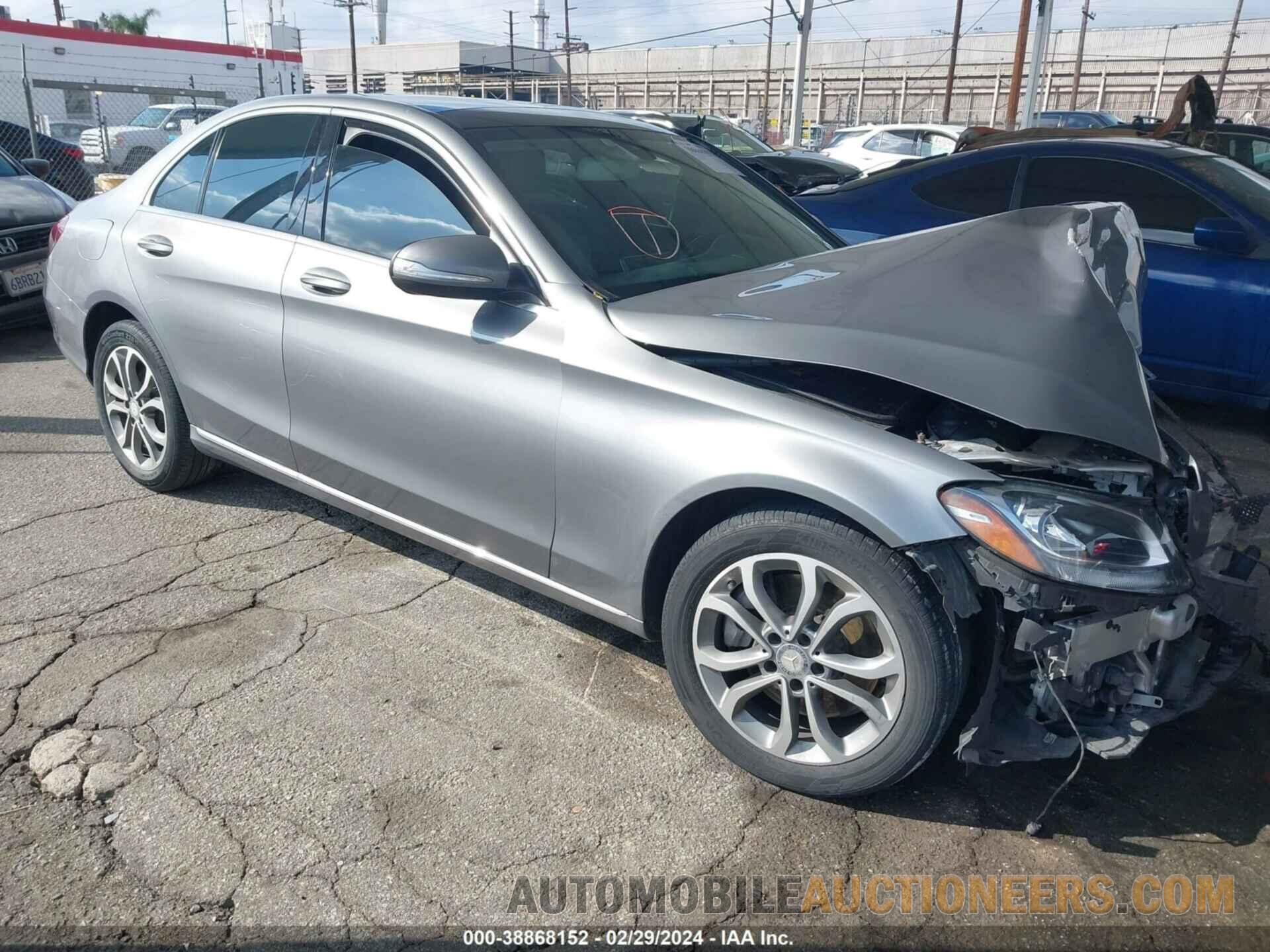 55SWF4KB9FU039628 MERCEDES-BENZ C 300 2015