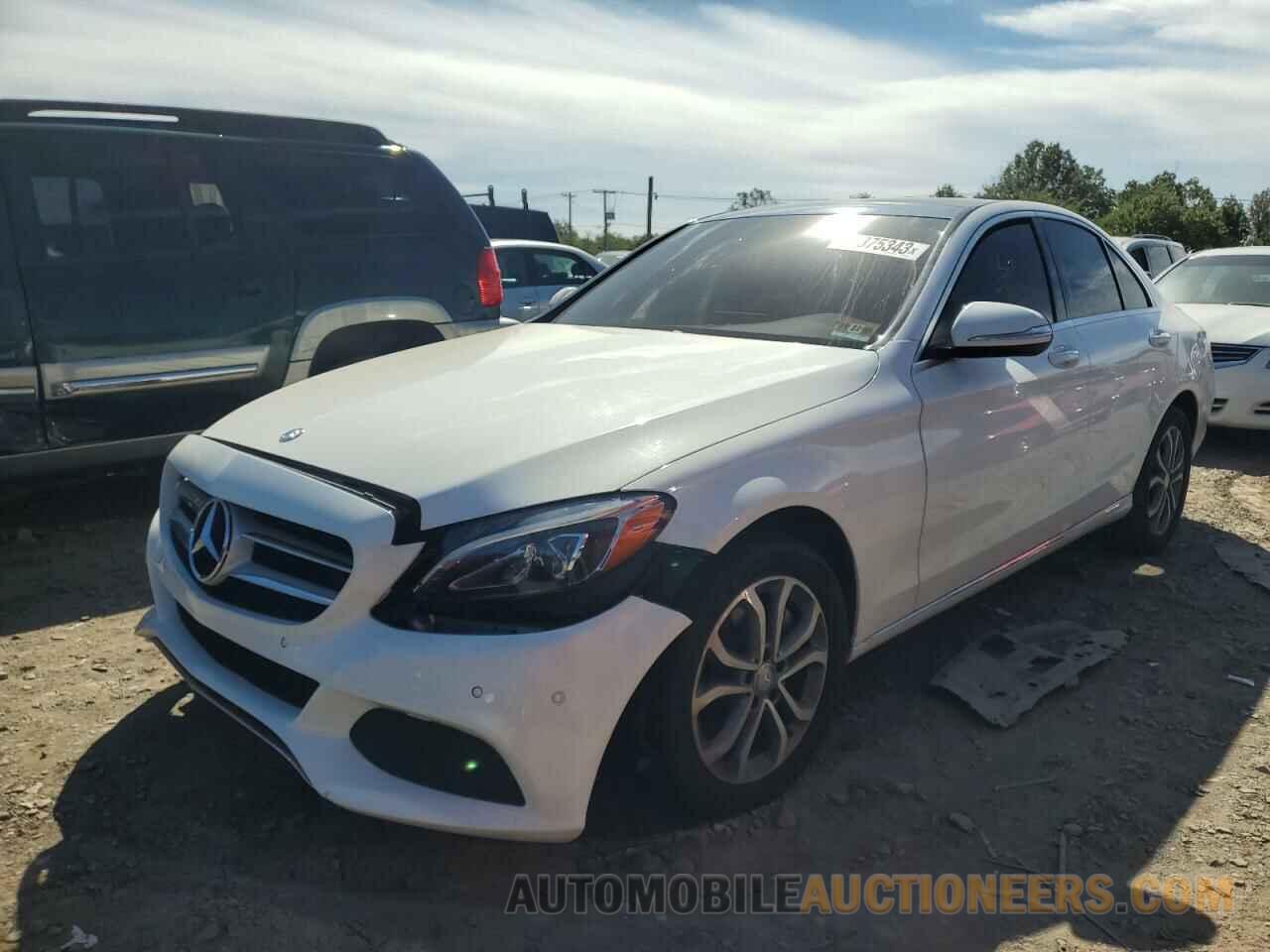 55SWF4KB9FU039838 MERCEDES-BENZ C-CLASS 2015