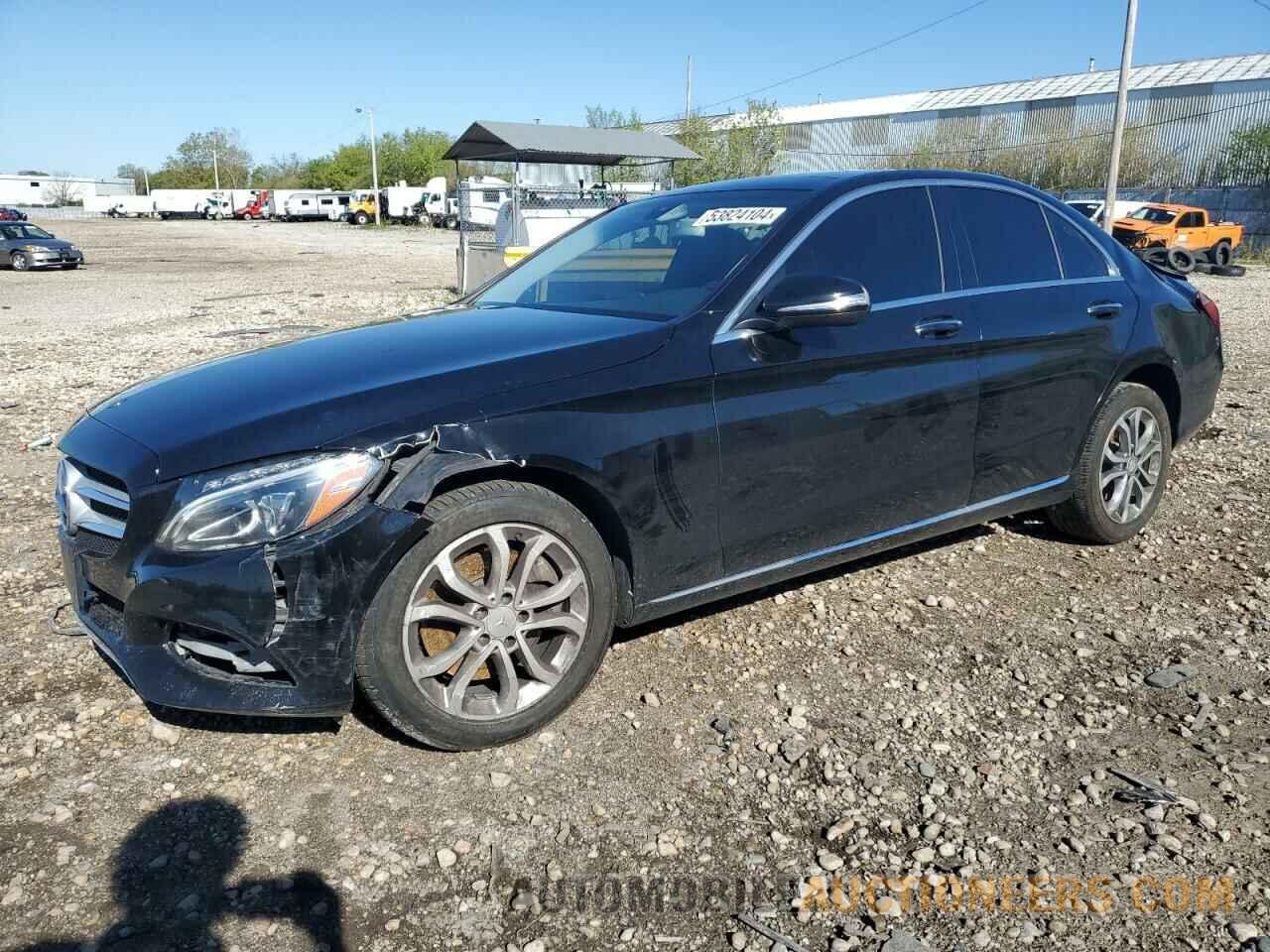 55SWF4KB9FU040875 MERCEDES-BENZ C-CLASS 2015