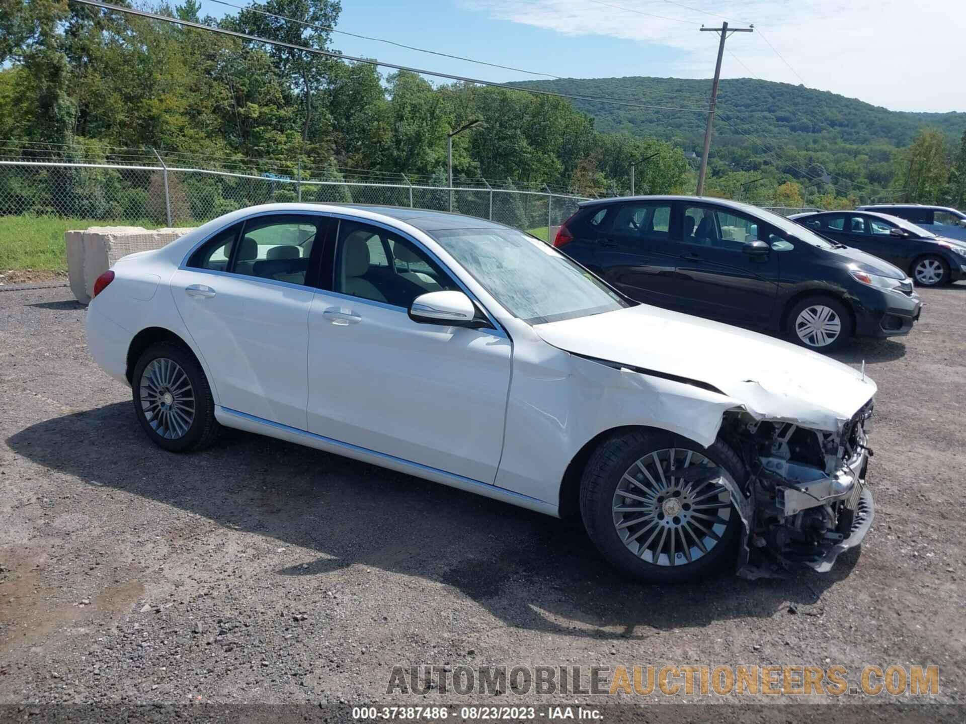 55SWF4KB9FU041475 MERCEDES-BENZ C 2015