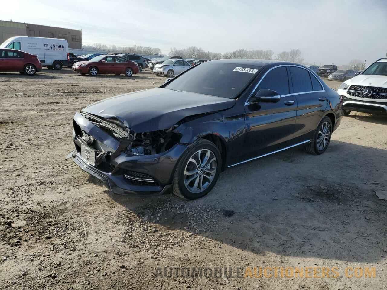 55SWF4KB9FU042268 MERCEDES-BENZ C-CLASS 2015