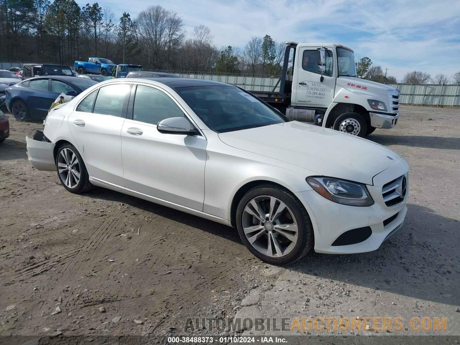 55SWF4KB9FU042464 MERCEDES-BENZ C 300 2015