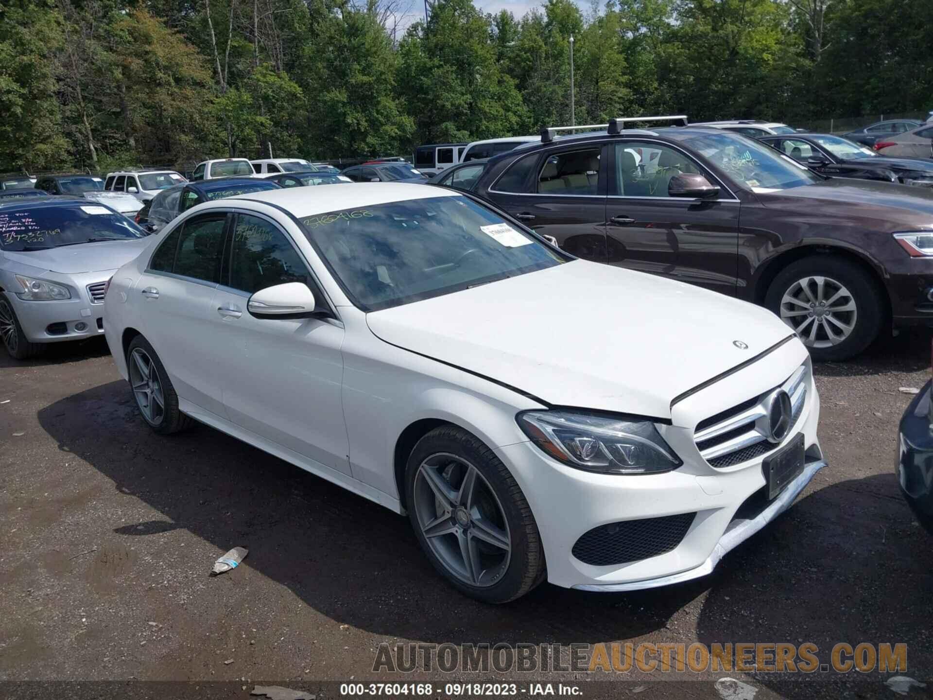 55SWF4KB9FU042822 MERCEDES-BENZ C-CLASS 2015