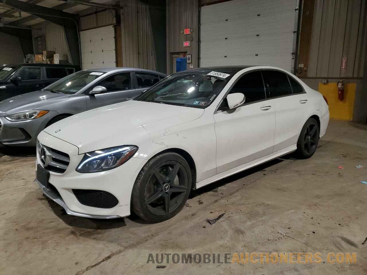 55SWF4KB9FU048216 MERCEDES-BENZ C-CLASS 2015