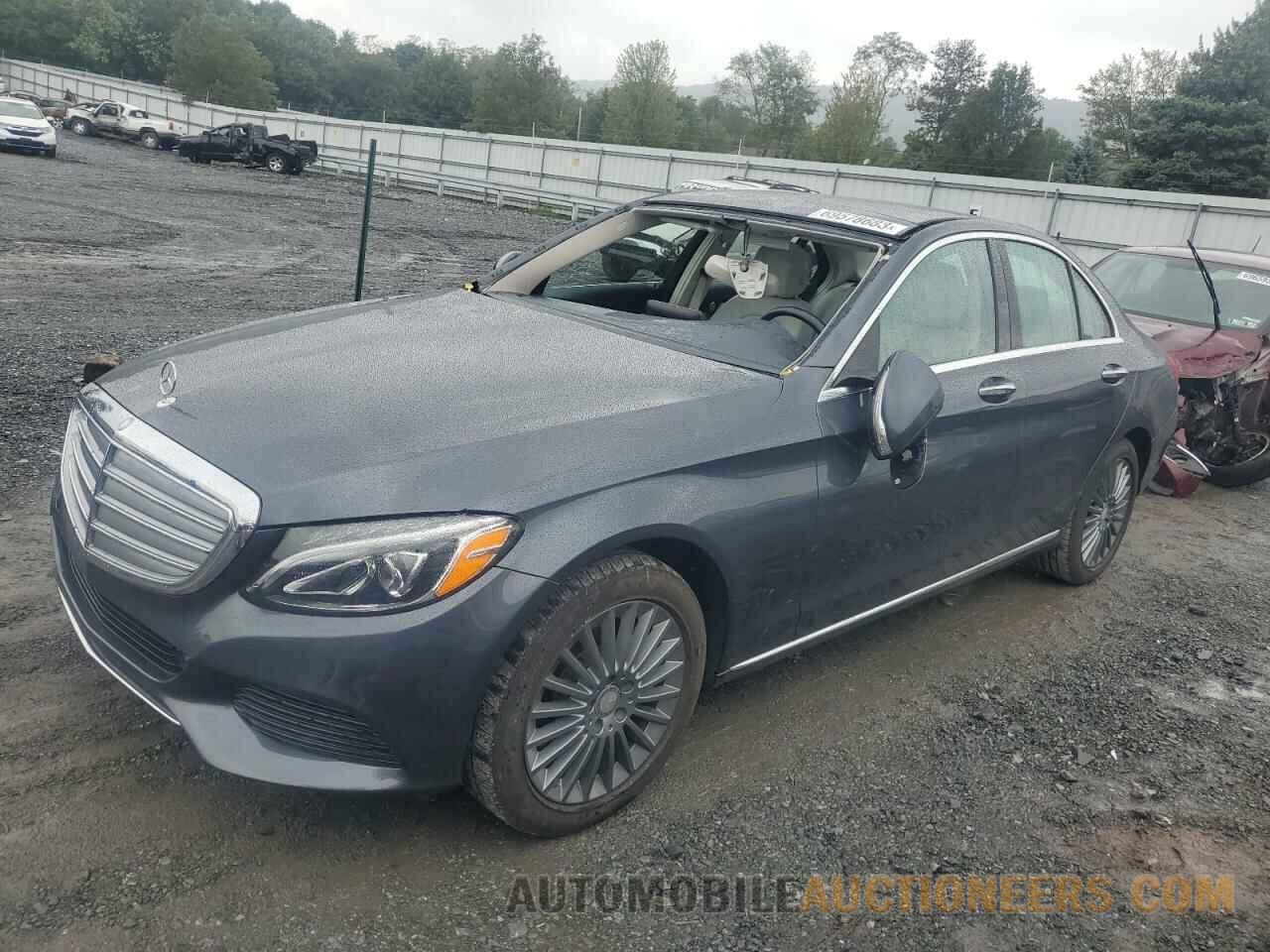 55SWF4KB9FU048636 MERCEDES-BENZ C-CLASS 2015