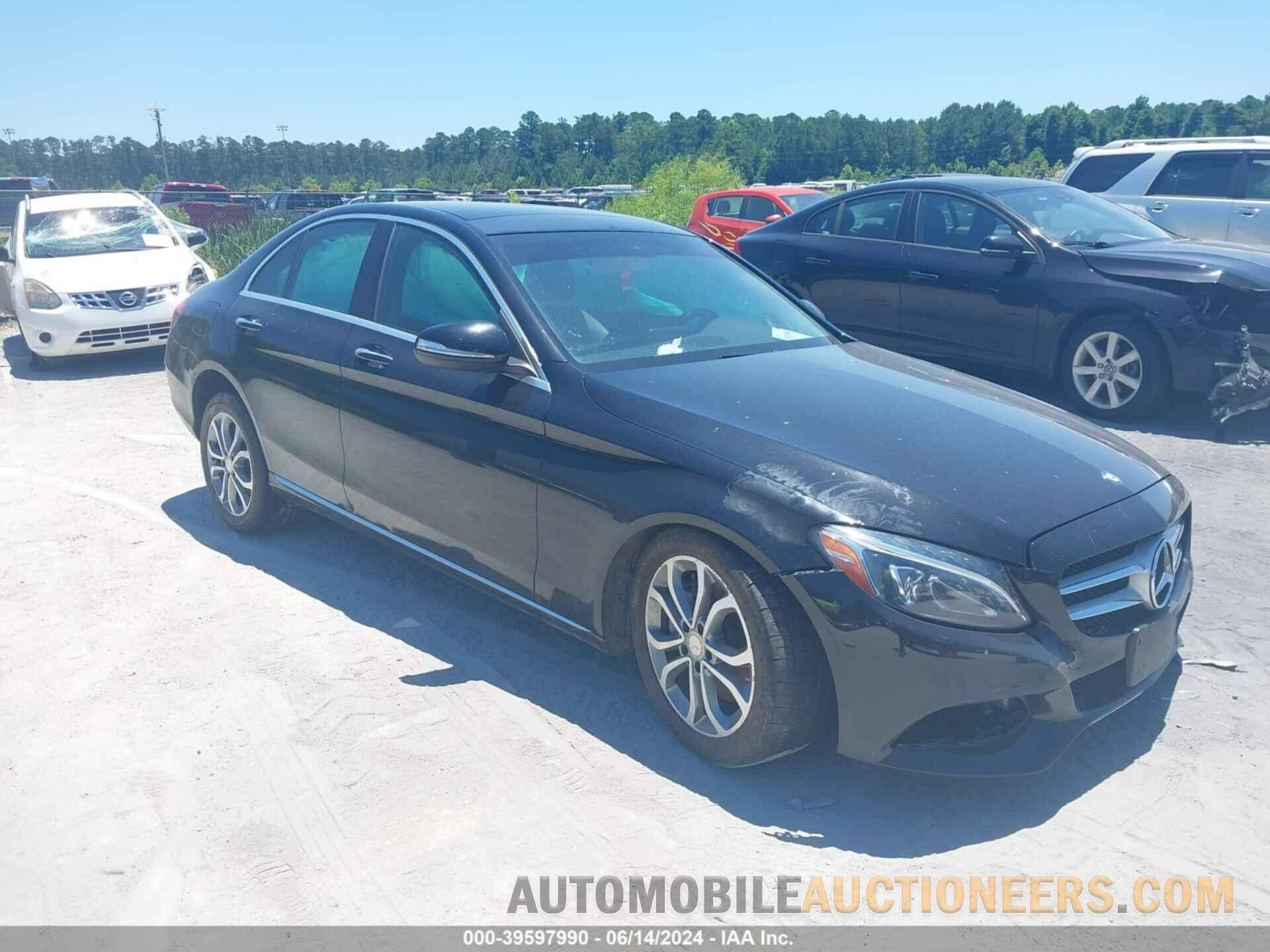 55SWF4KB9FU053643 MERCEDES-BENZ C 2015