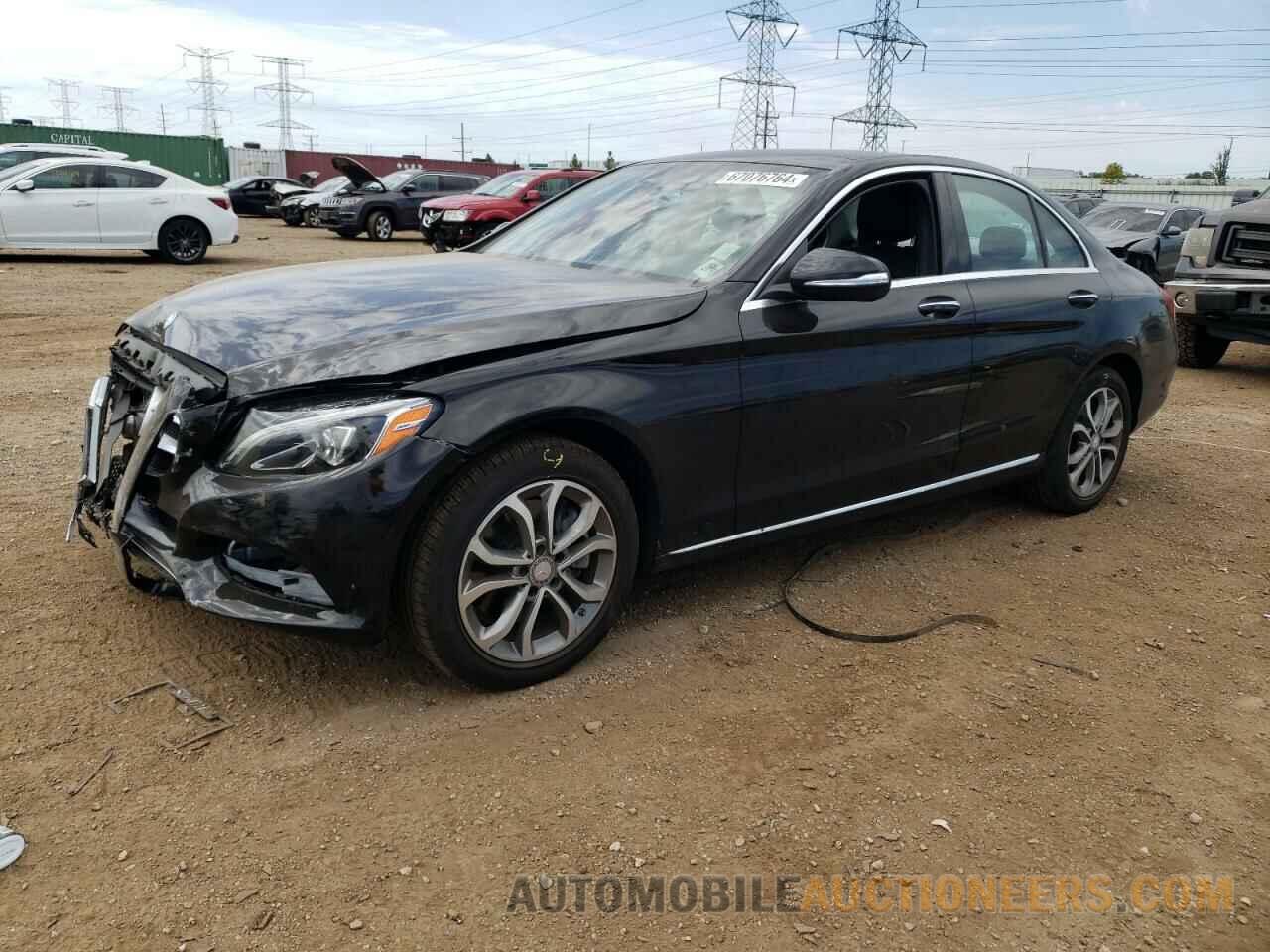 55SWF4KB9FU058146 MERCEDES-BENZ C-CLASS 2015