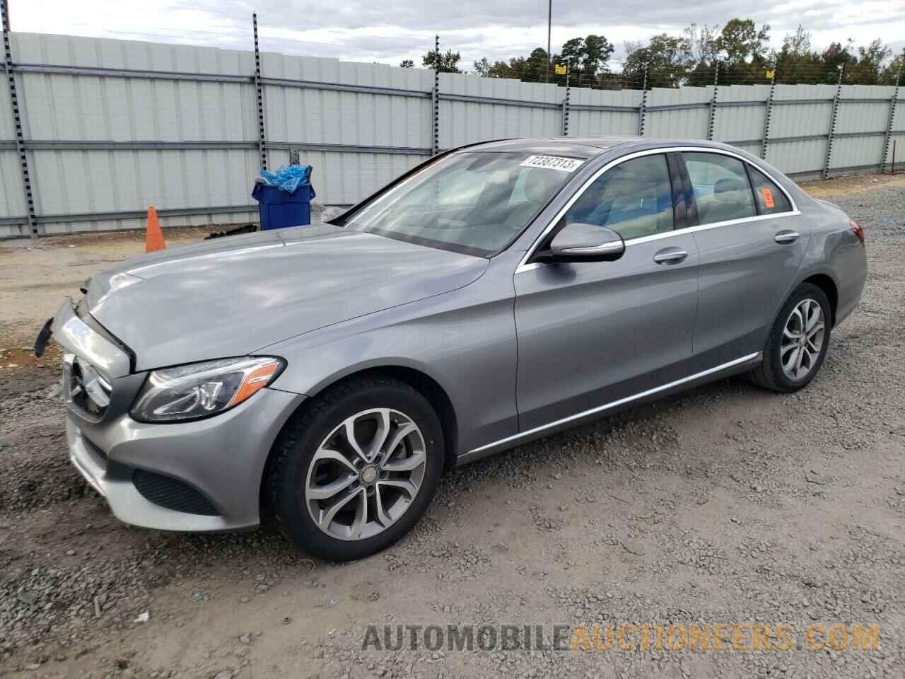 55SWF4KB9FU058552 MERCEDES-BENZ C-CLASS 2015