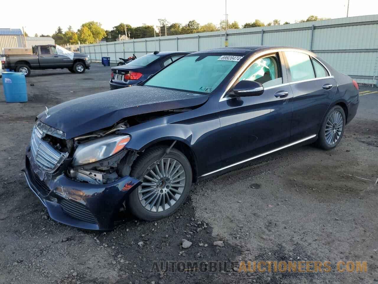 55SWF4KB9FU058860 MERCEDES-BENZ C-CLASS 2015