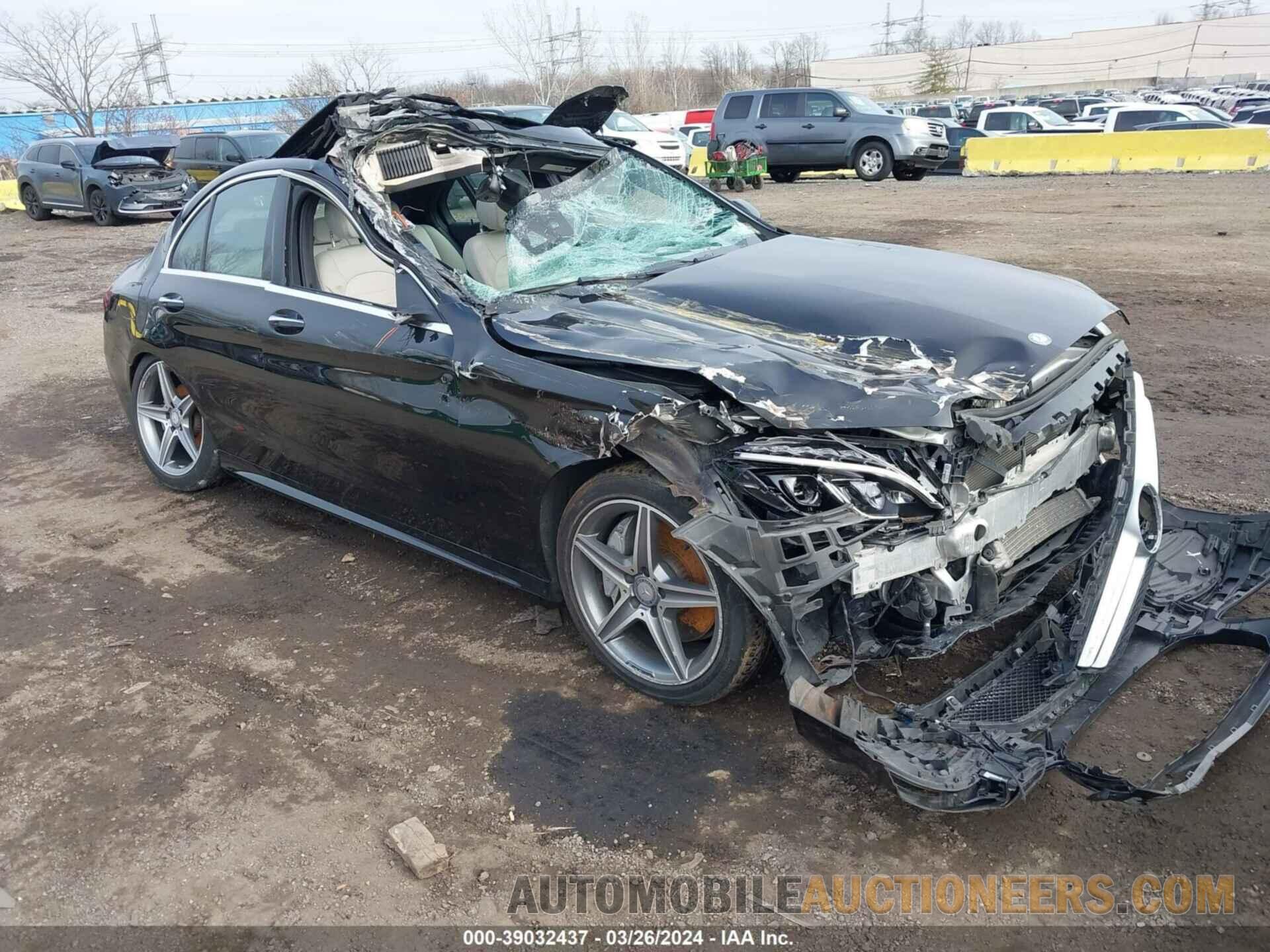 55SWF4KB9FU061581 MERCEDES-BENZ C 300 2015