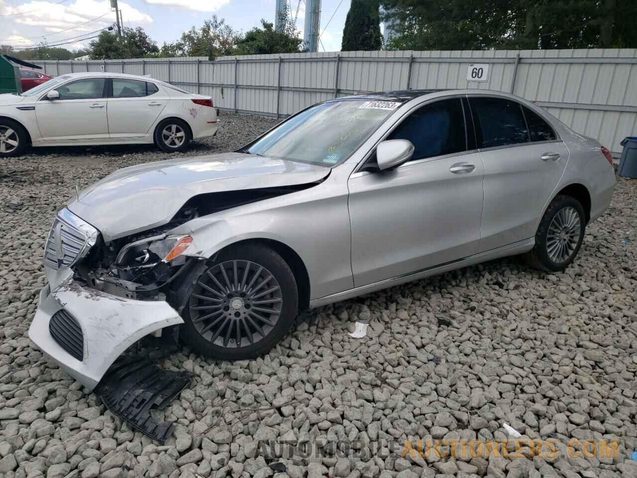 55SWF4KB9FU064979 MERCEDES-BENZ C-CLASS 2015