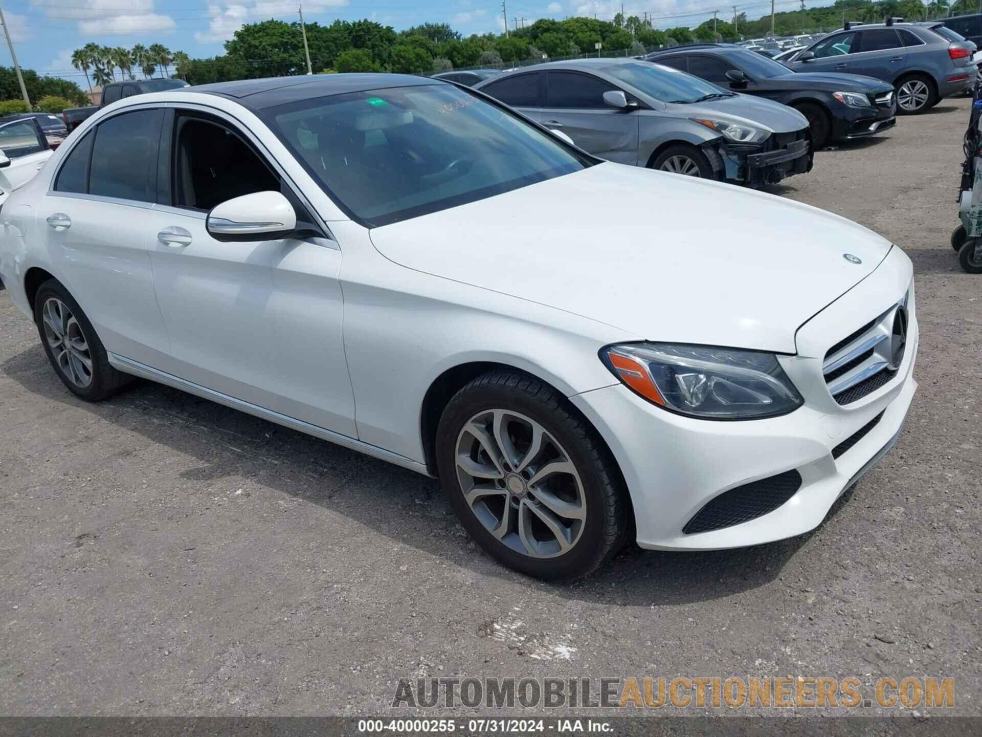 55SWF4KB9FU065453 MERCEDES-BENZ C 300 2015