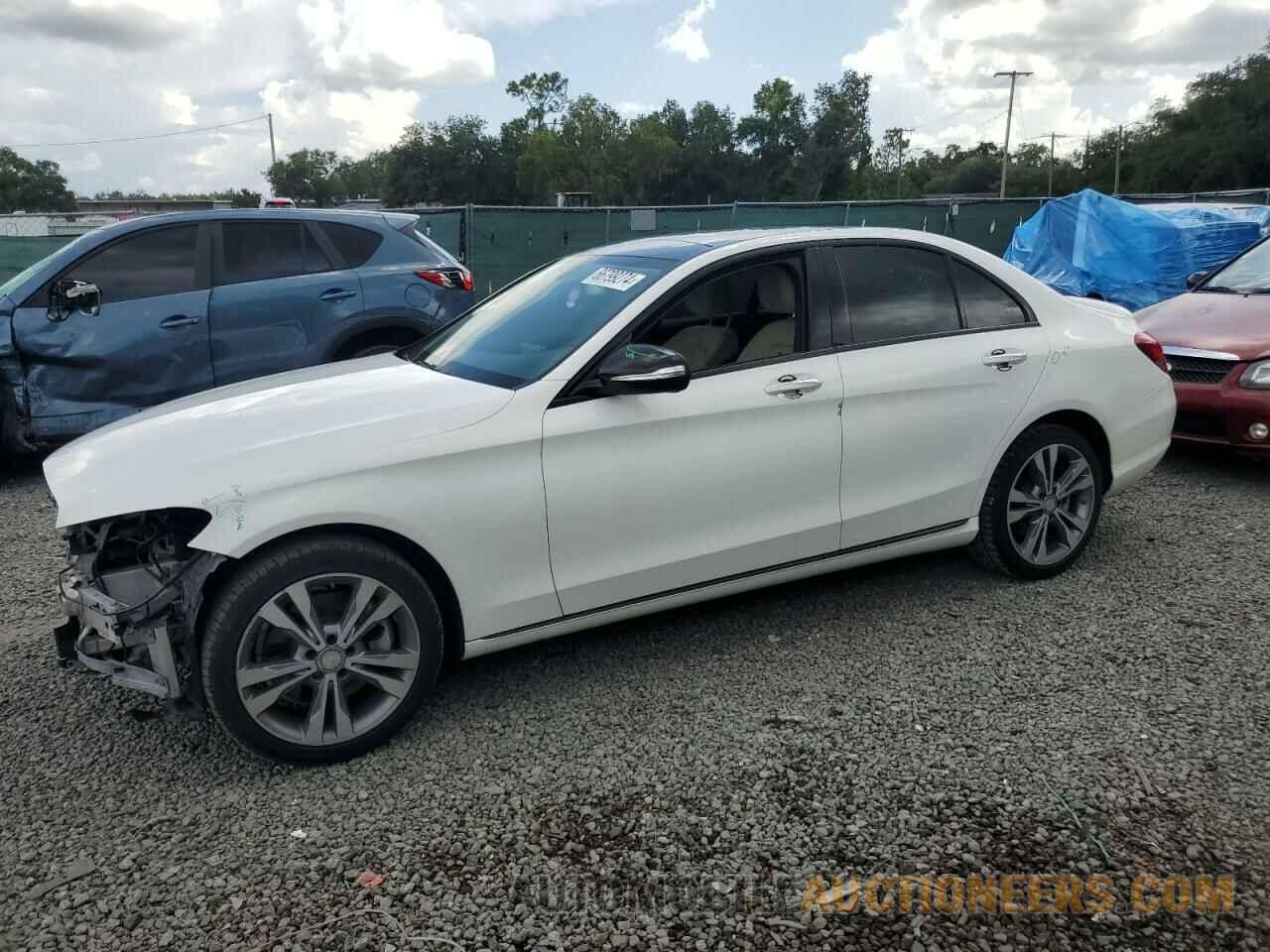 55SWF4KB9FU066909 MERCEDES-BENZ C-CLASS 2015