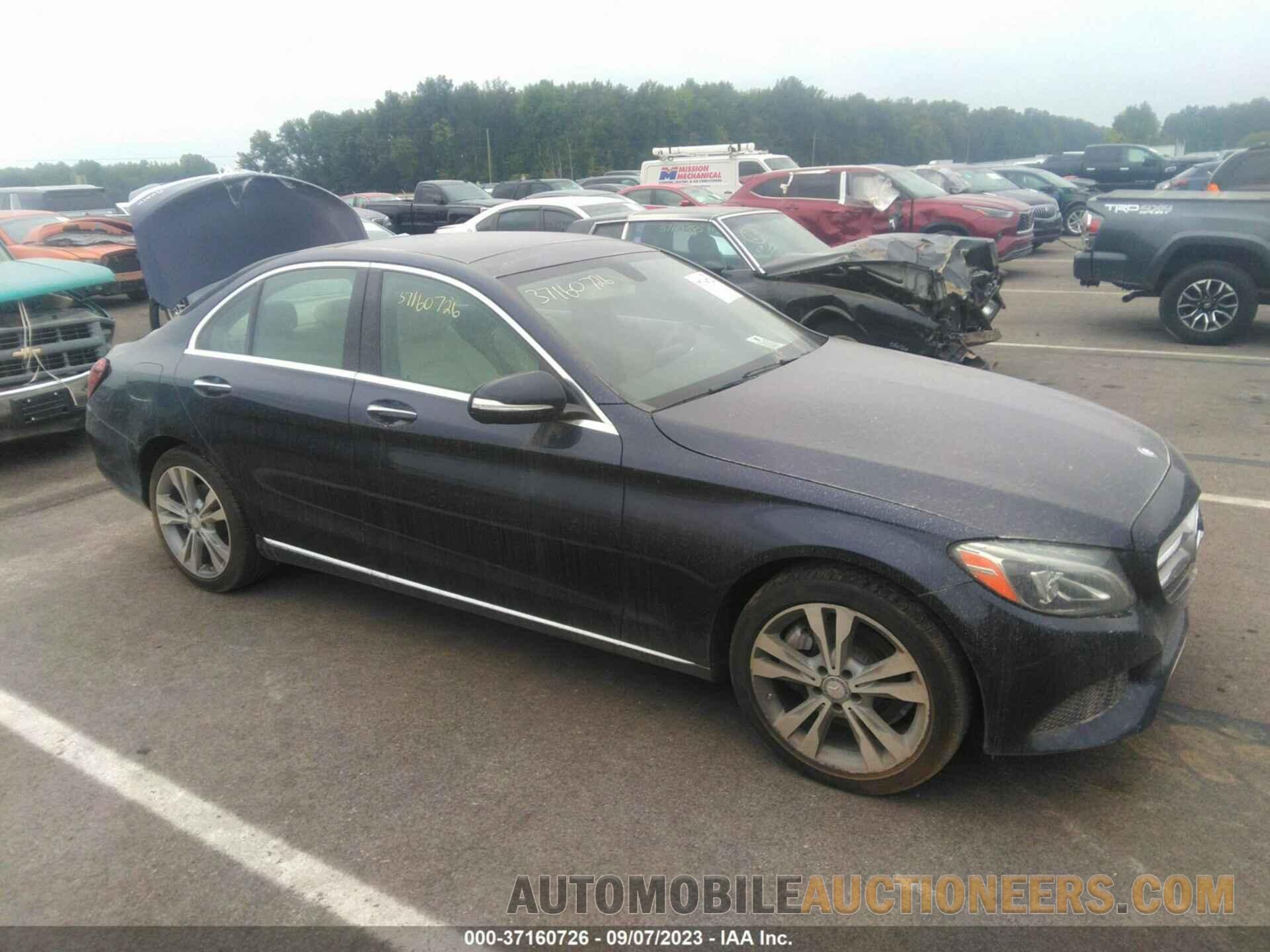 55SWF4KB9FU066991 MERCEDES-BENZ C-CLASS 2015