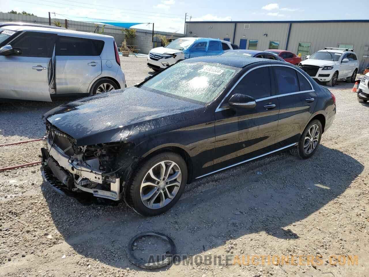 55SWF4KB9FU068336 MERCEDES-BENZ C-CLASS 2015