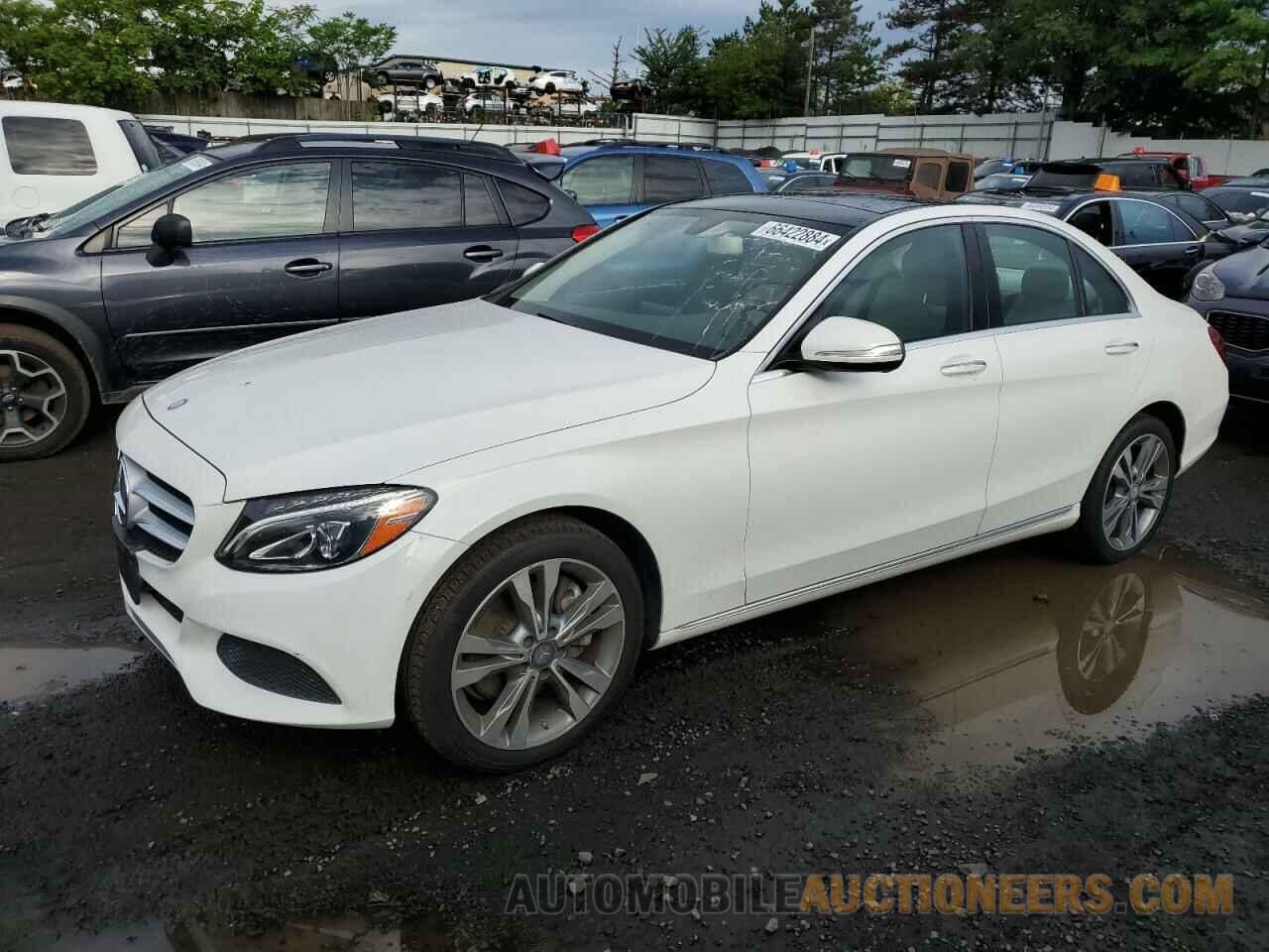 55SWF4KB9FU069485 MERCEDES-BENZ C-CLASS 2015