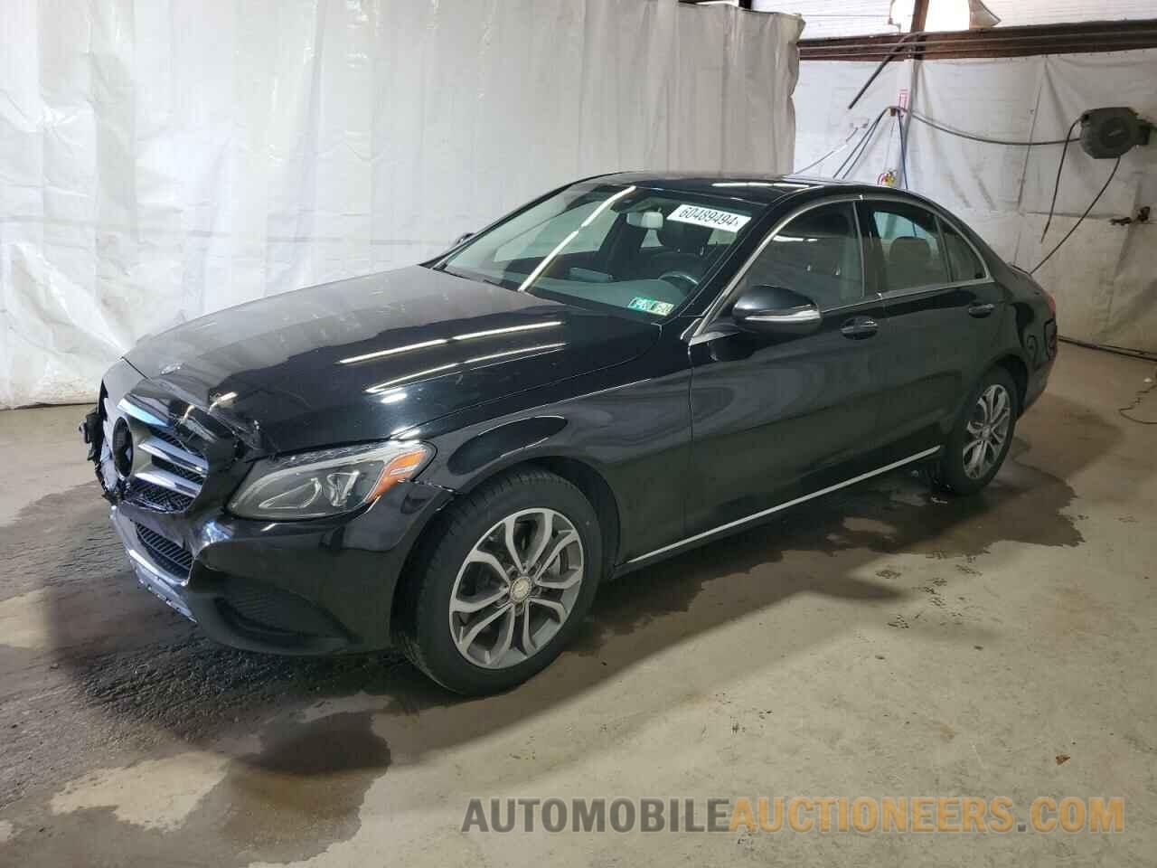 55SWF4KB9FU069907 MERCEDES-BENZ C-CLASS 2015