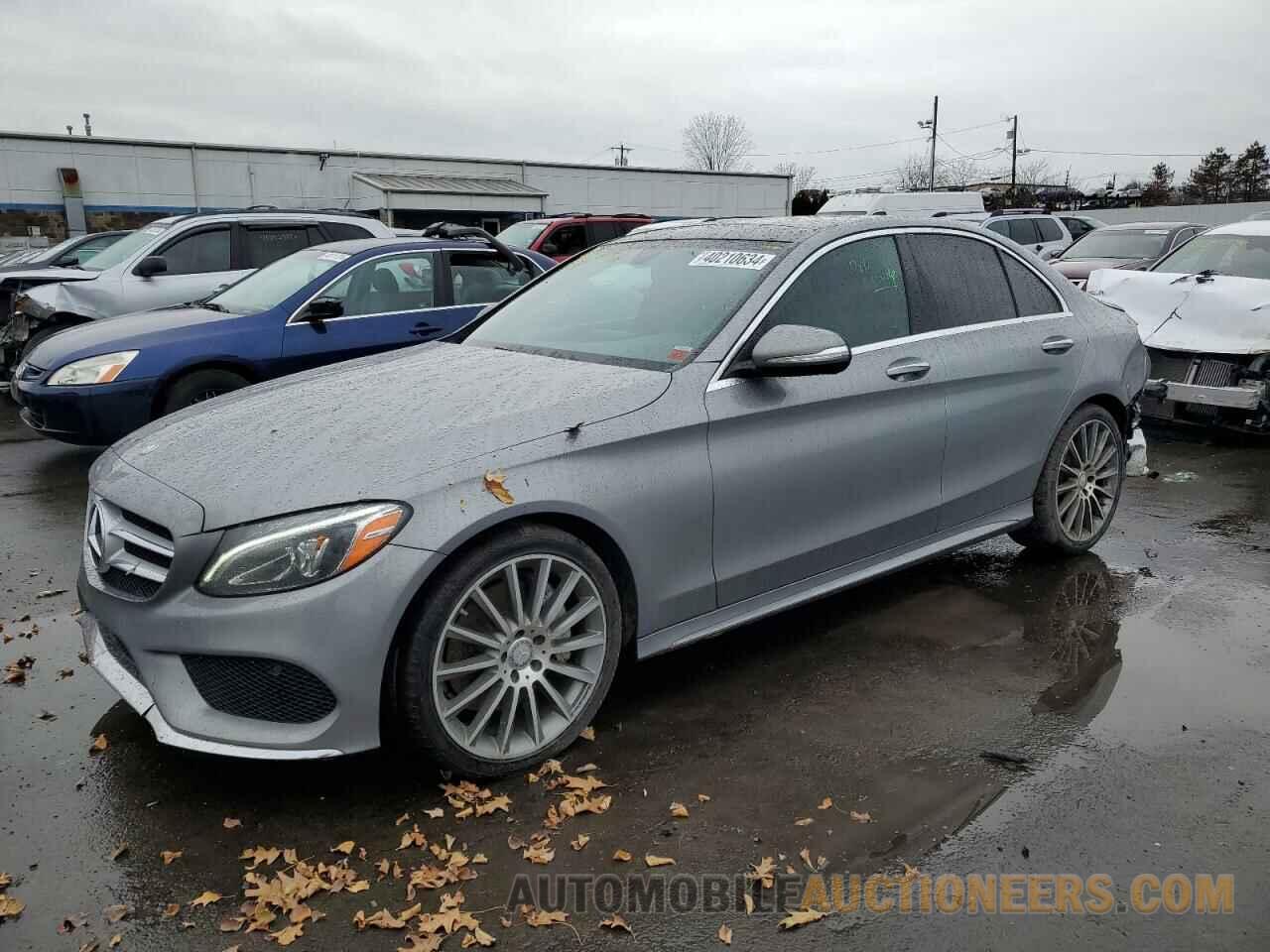 55SWF4KB9FU073875 MERCEDES-BENZ C-CLASS 2015