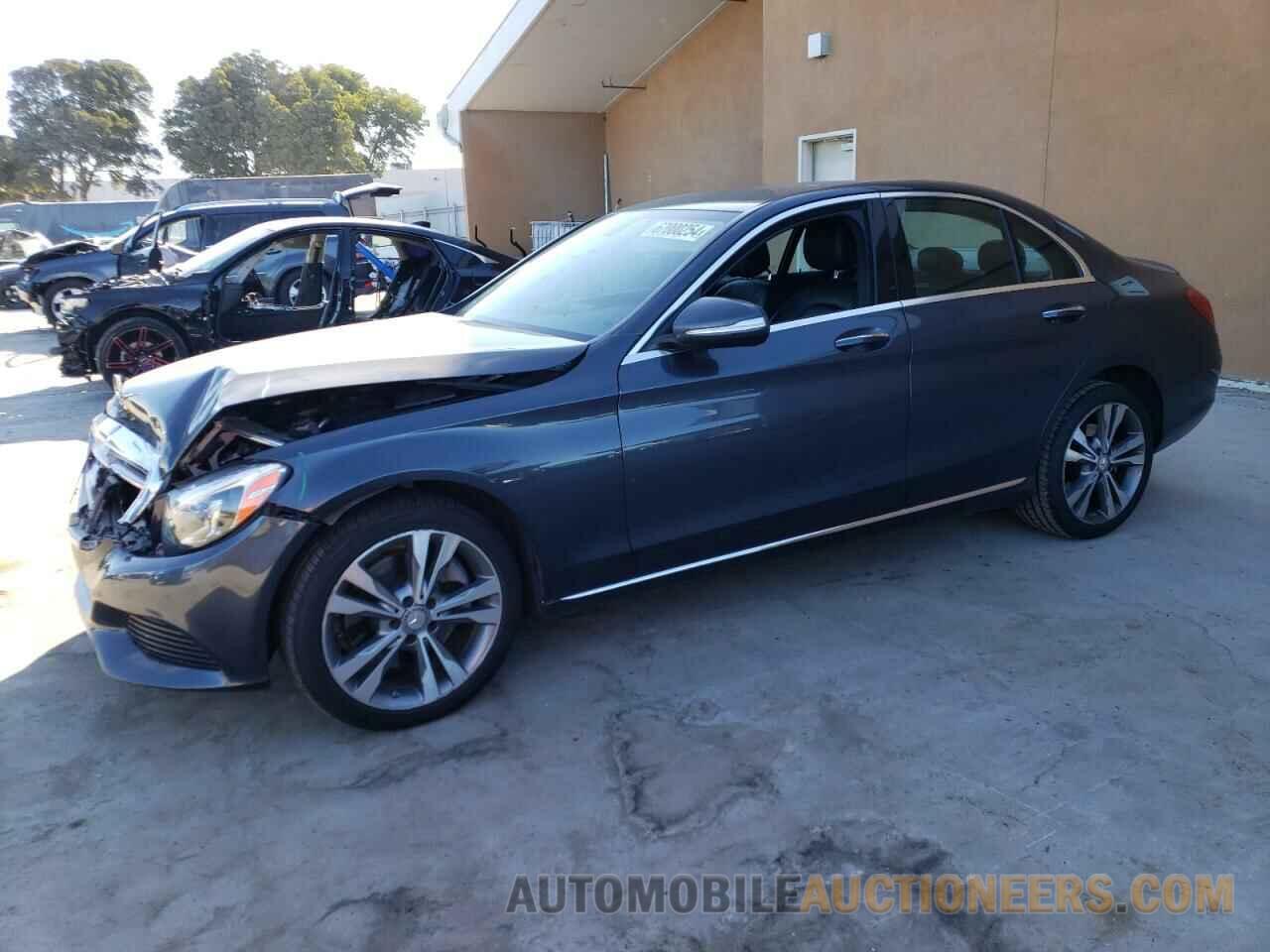 55SWF4KB9FU079286 MERCEDES-BENZ C-CLASS 2015