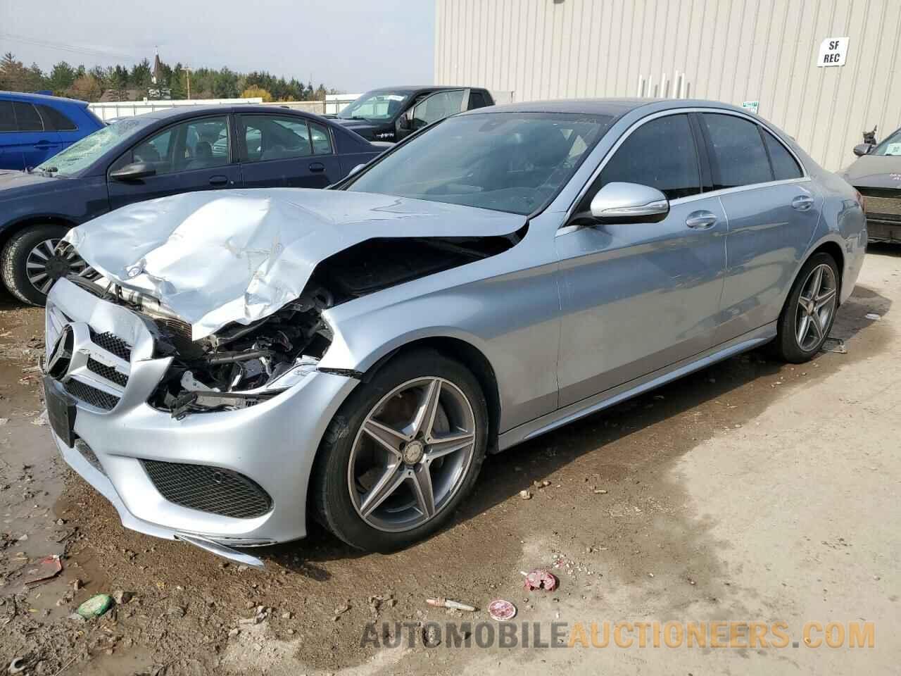 55SWF4KB9FU081278 MERCEDES-BENZ C-CLASS 2015