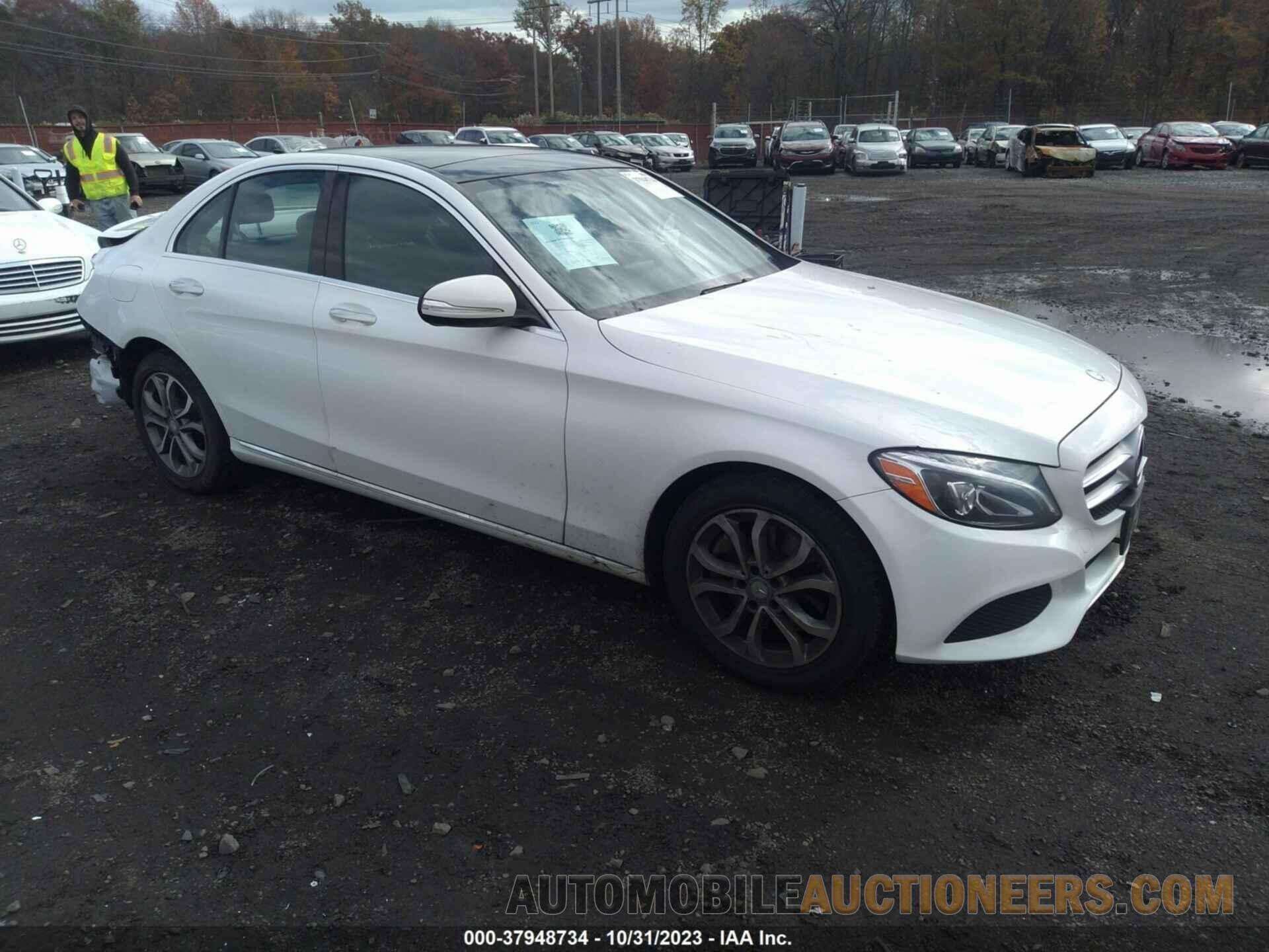 55SWF4KB9FU081989 MERCEDES-BENZ C-CLASS 2015