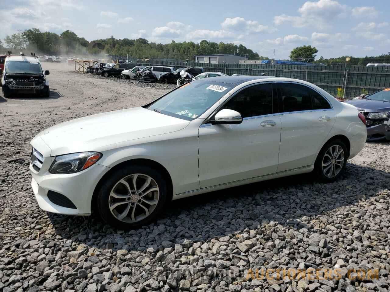 55SWF4KB9FU082351 MERCEDES-BENZ C-CLASS 2015