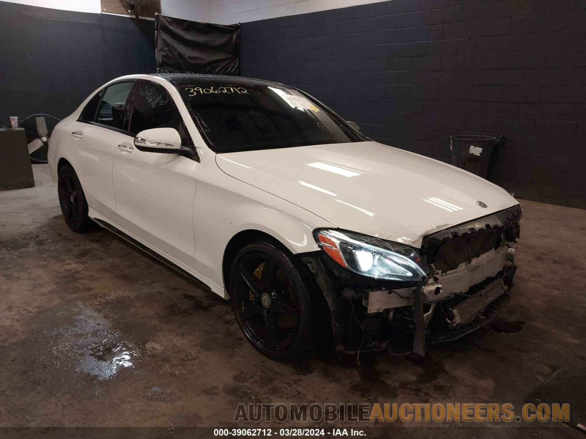 55SWF4KB9FU093799 MERCEDES-BENZ C 300 2015