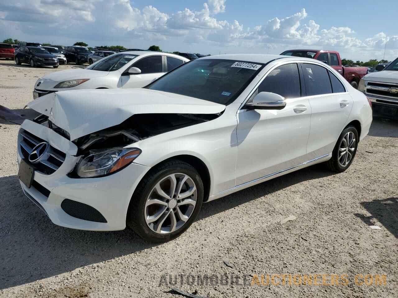 55SWF4KB9FU095648 MERCEDES-BENZ C-CLASS 2015