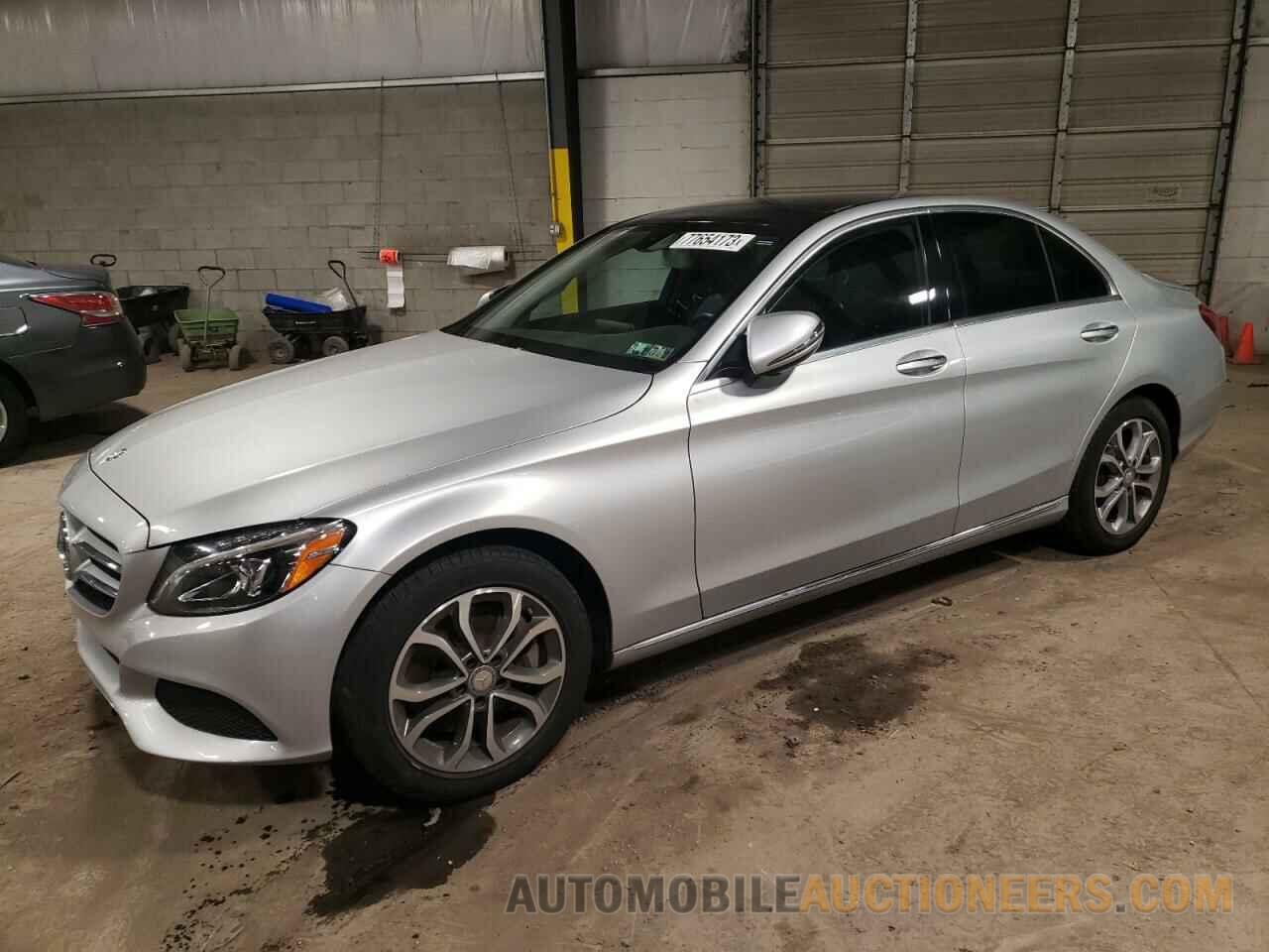 55SWF4KB9GU096848 MERCEDES-BENZ C-CLASS 2016