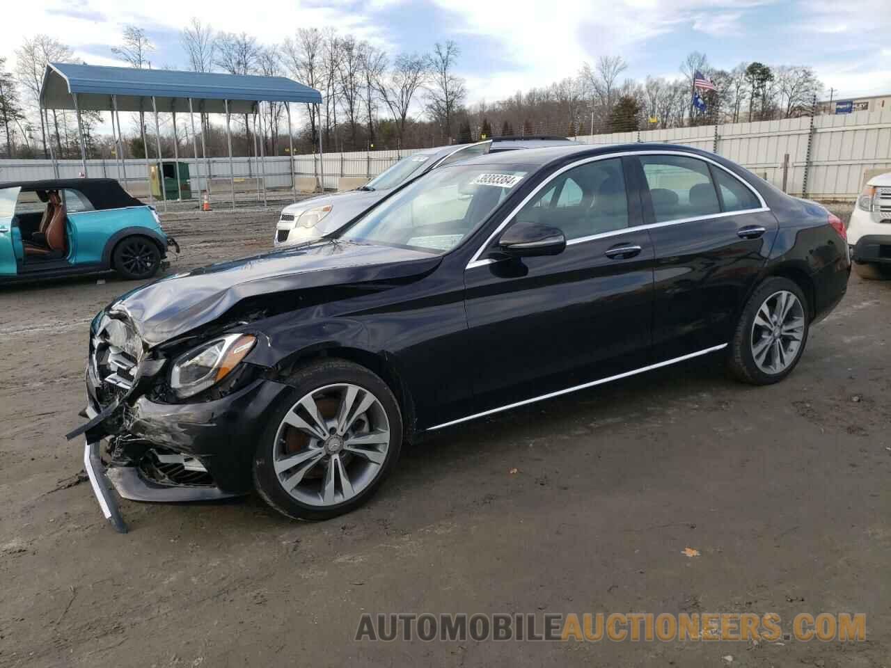 55SWF4KB9GU099619 MERCEDES-BENZ C-CLASS 2016