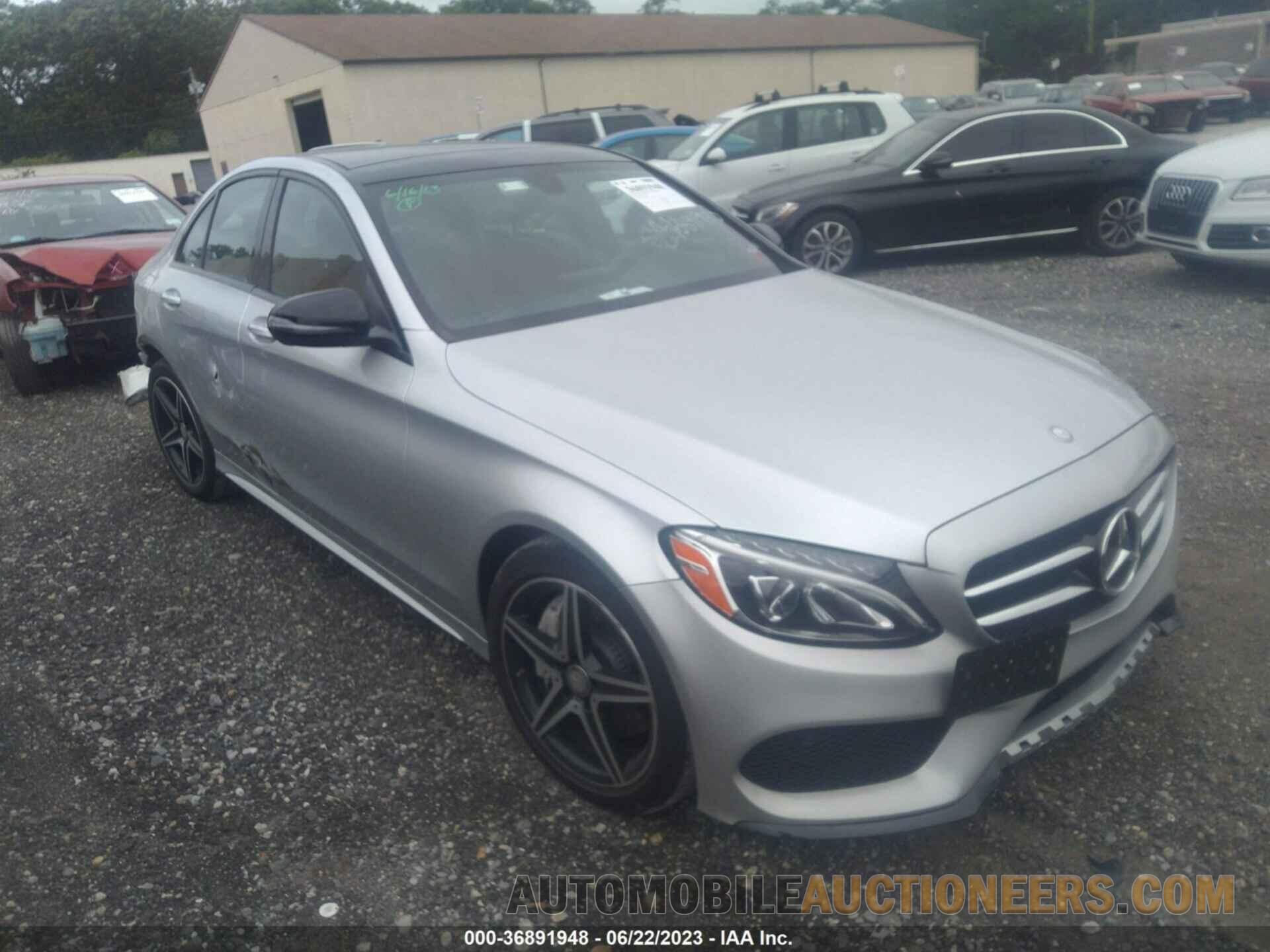 55SWF4KB9GU100493 MERCEDES-BENZ C-CLASS 2016