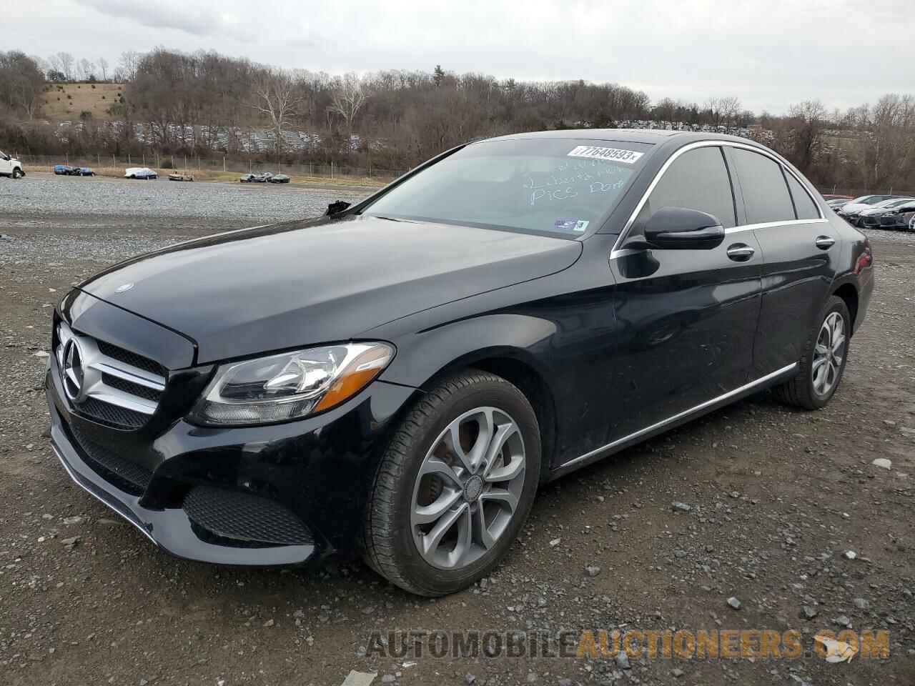 55SWF4KB9GU104429 MERCEDES-BENZ C-CLASS 2016