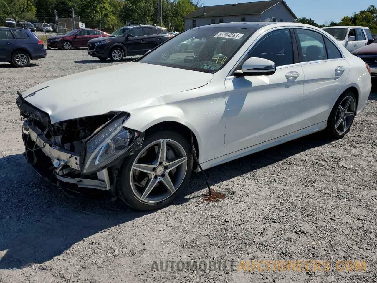 55SWF4KB9GU115740 MERCEDES-BENZ C-CLASS 2016