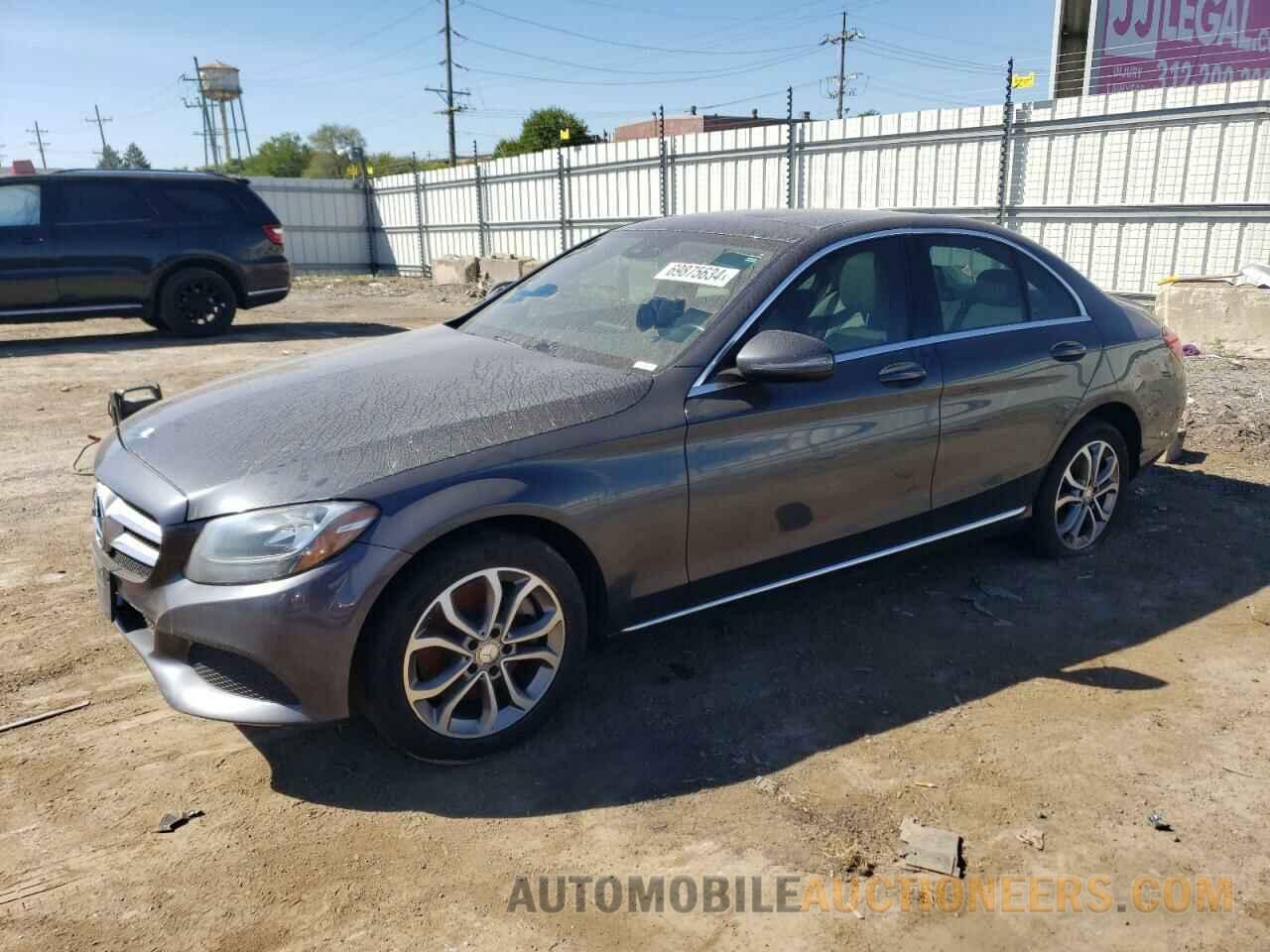 55SWF4KB9GU118492 MERCEDES-BENZ C-CLASS 2016