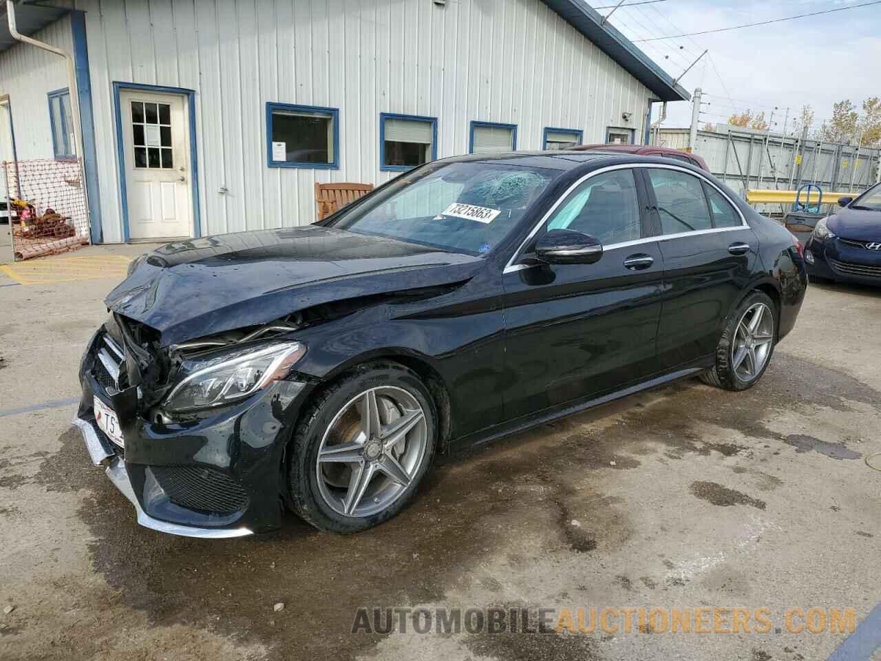 55SWF4KB9GU118833 MERCEDES-BENZ C-CLASS 2016