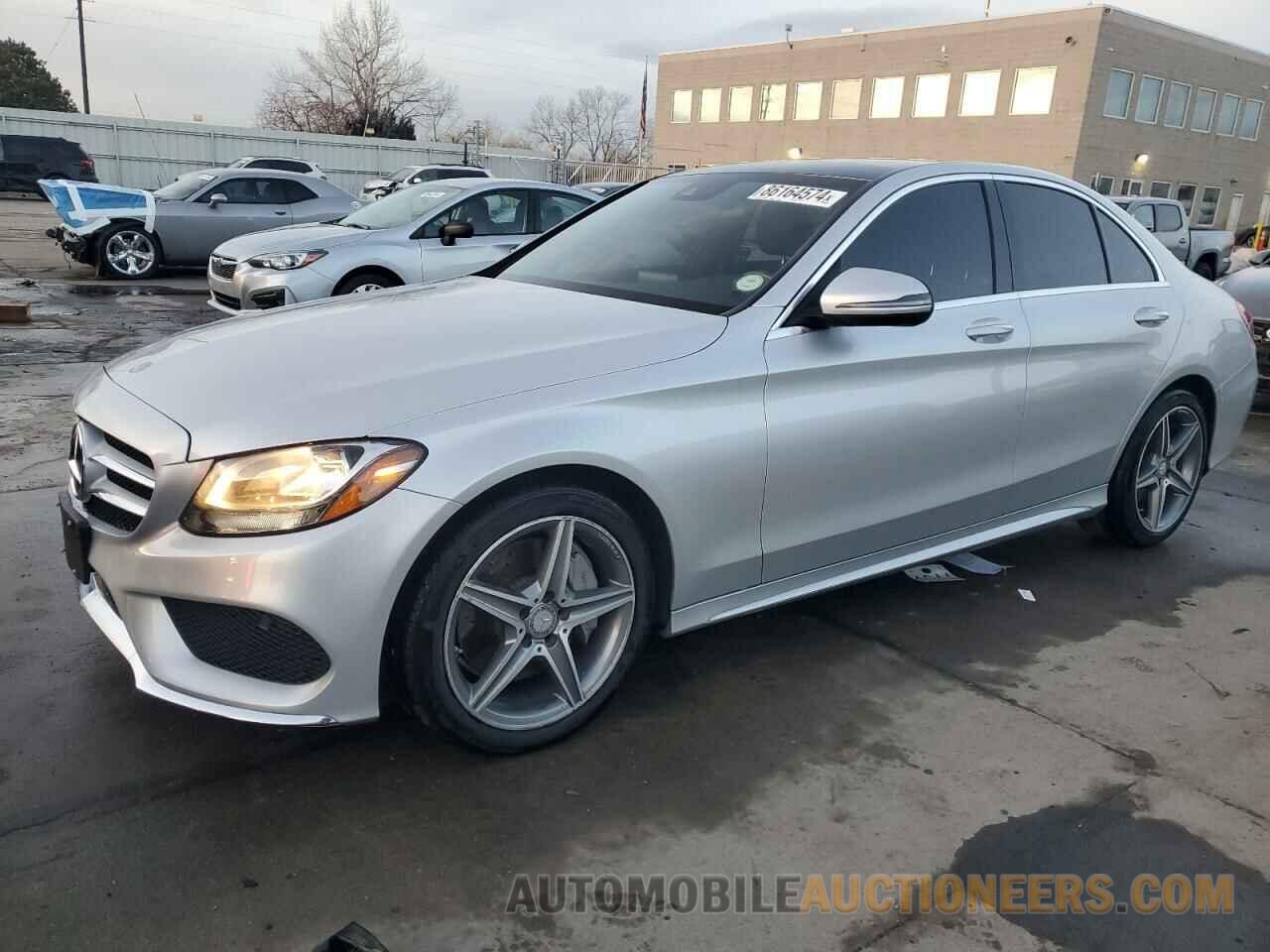 55SWF4KB9GU135924 MERCEDES-BENZ C-CLASS 2016