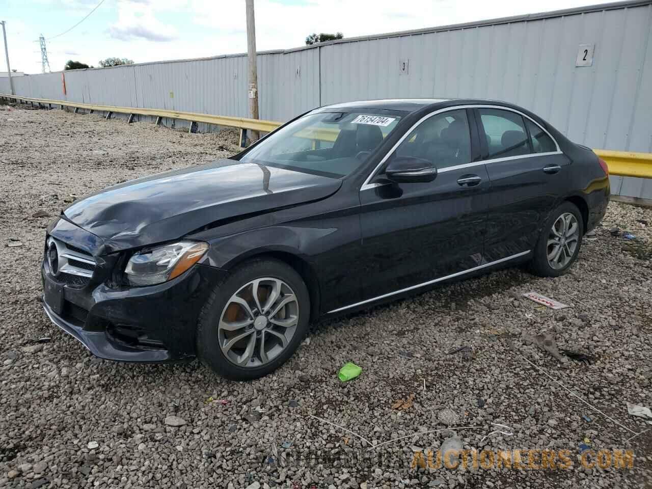 55SWF4KB9GU146163 MERCEDES-BENZ C-CLASS 2016